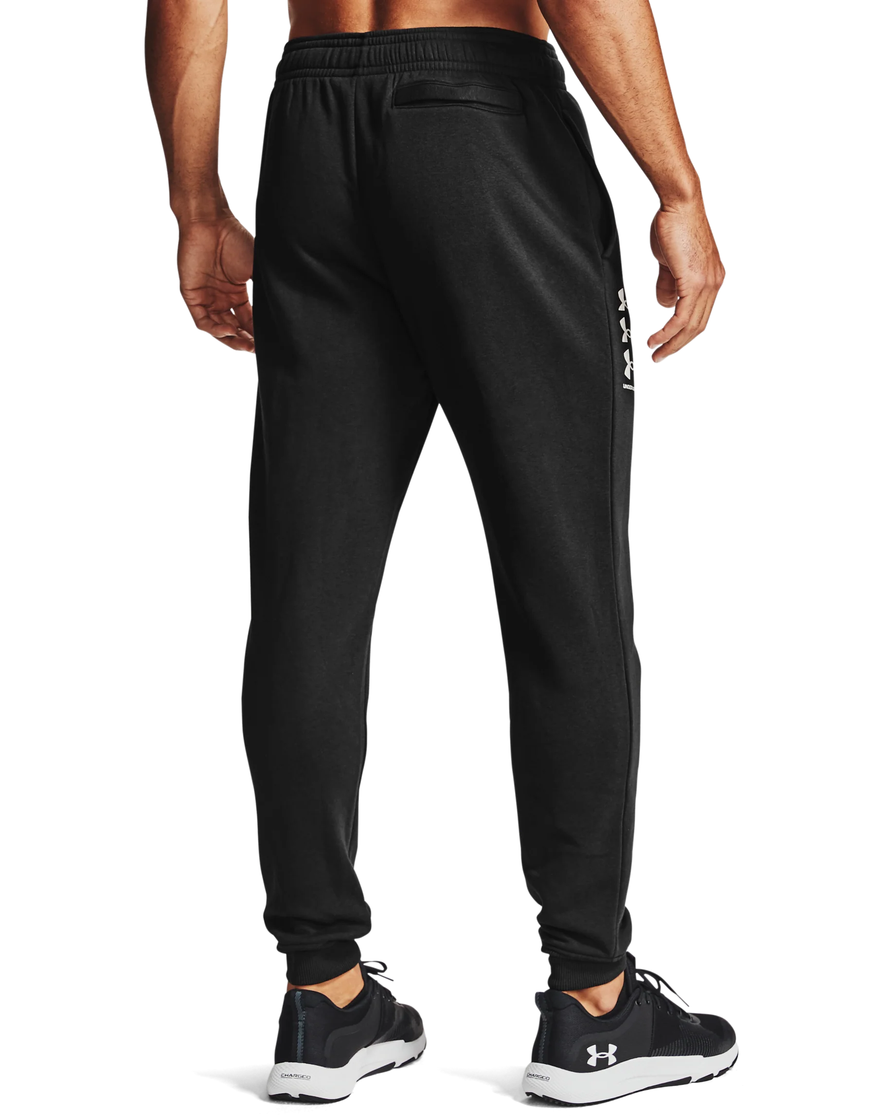 Men's UA Rival Fleece Multilogo Joggers - Image 2
