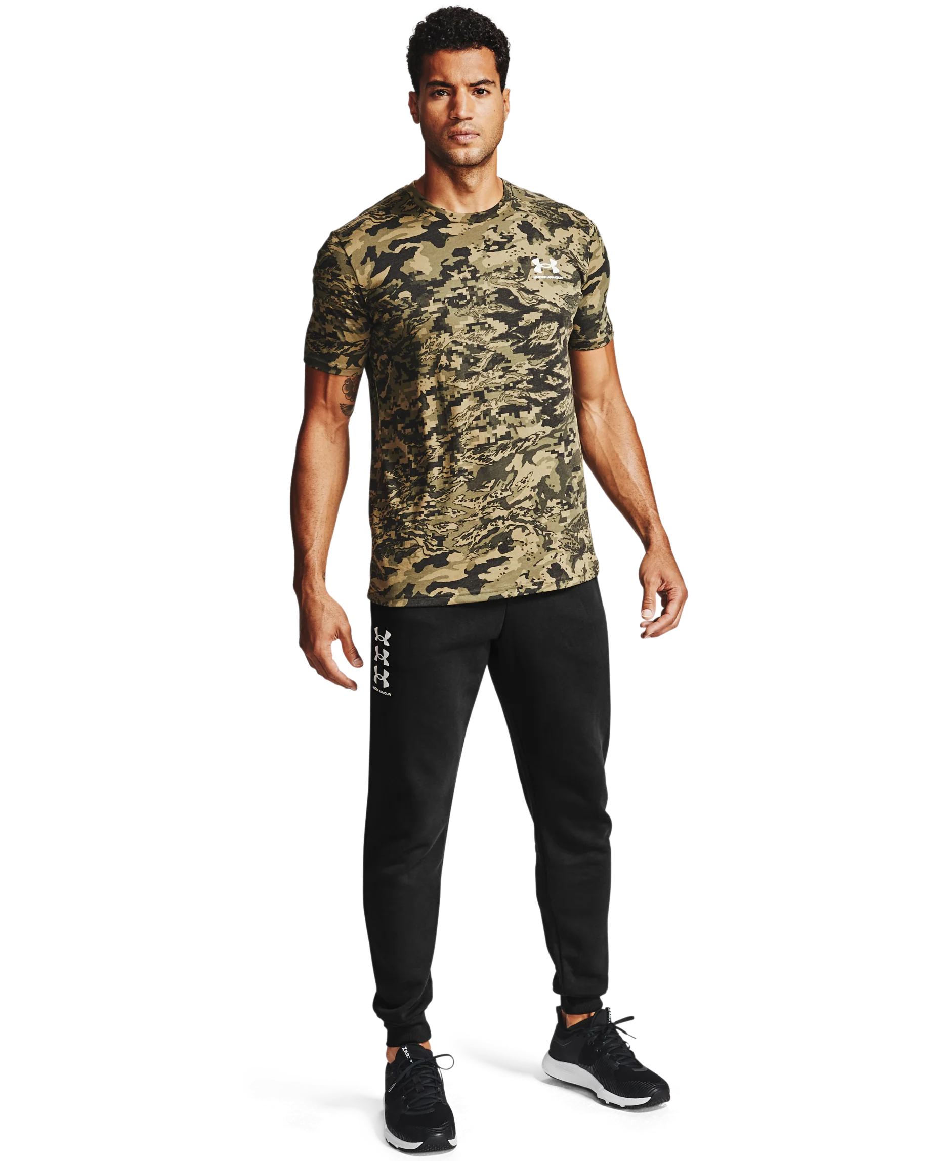 Men's UA Rival Fleece Multilogo Joggers - Image 4