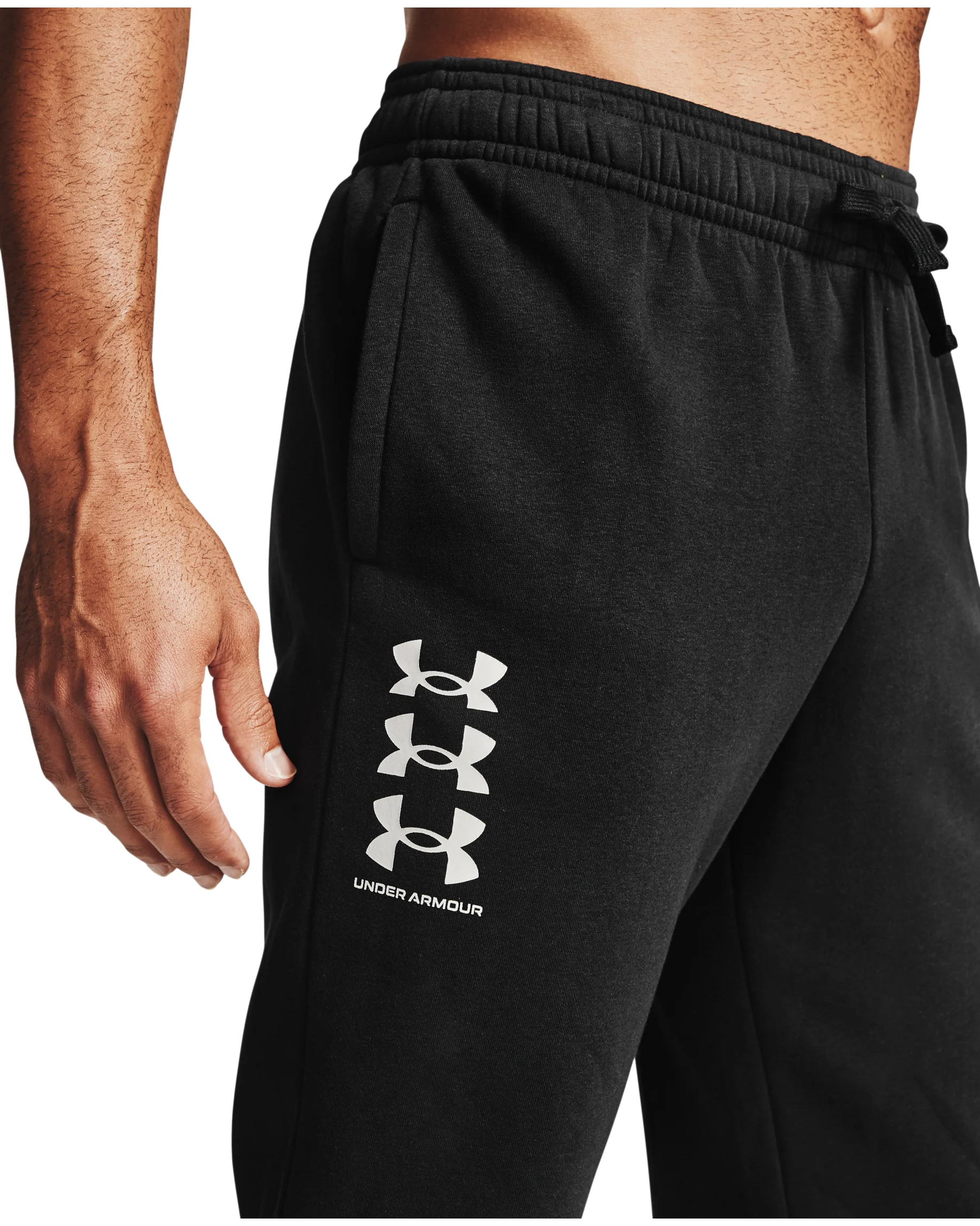 Men's UA Rival Fleece Multilogo Joggers - Image 8