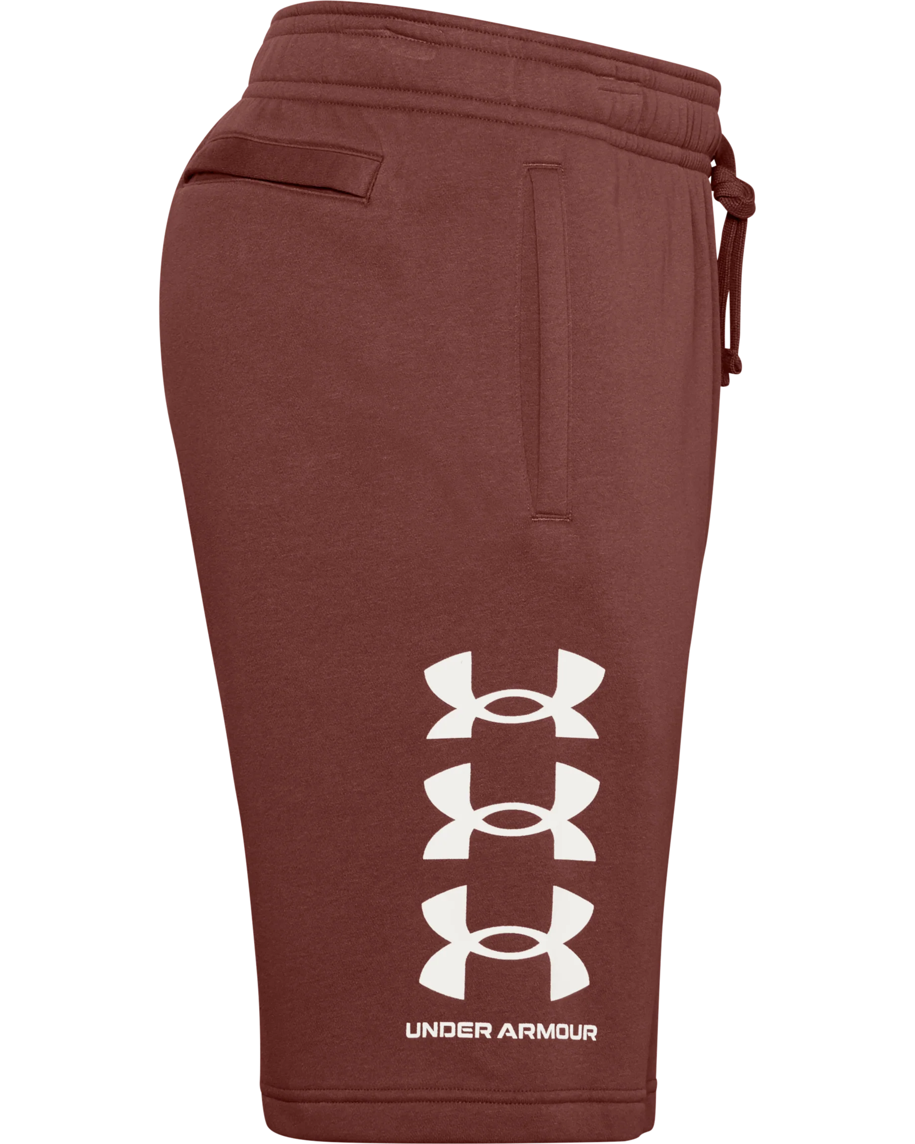 Men's UA Rival Fleece Multilogo Shorts - Image 6