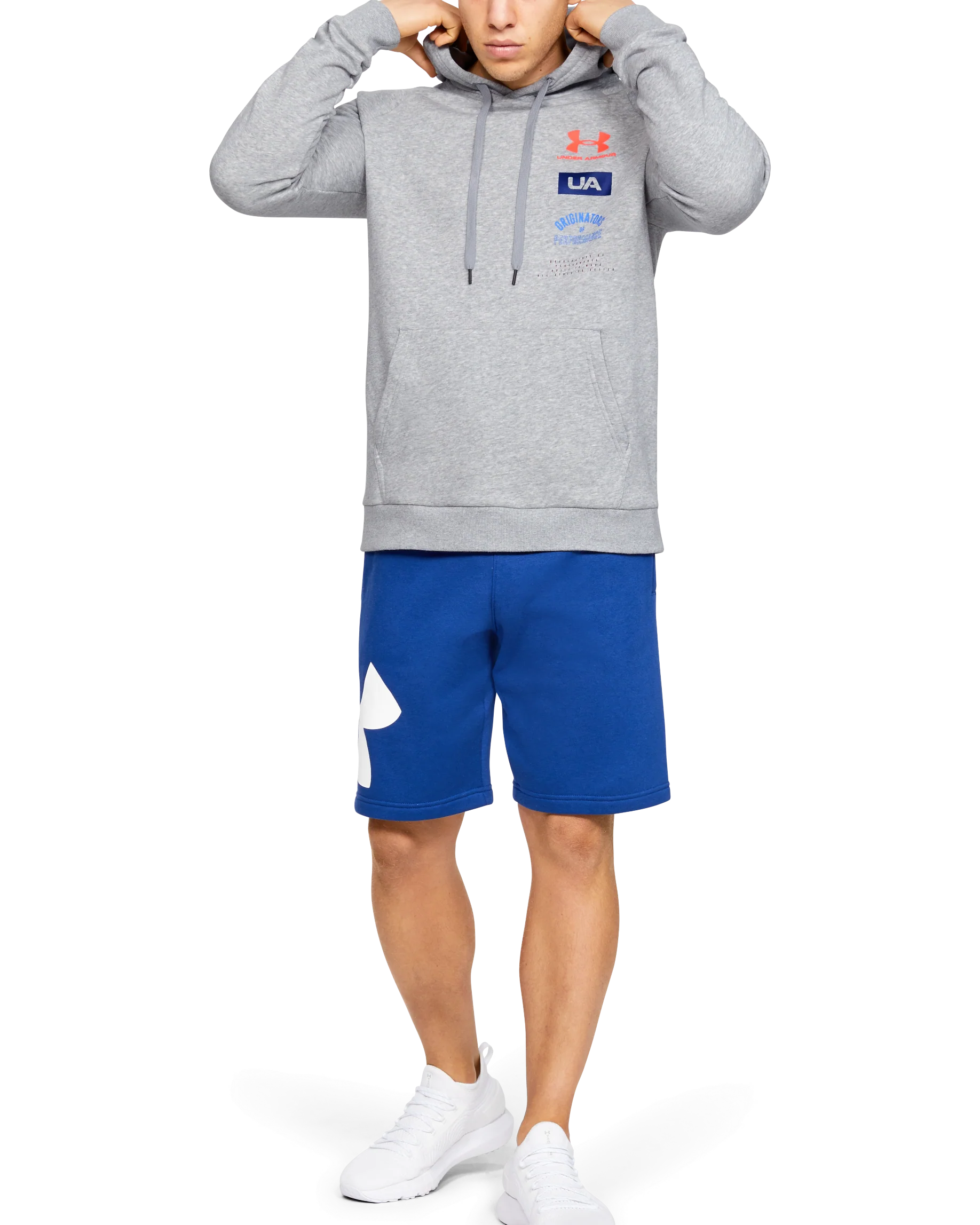 Men's UA Rival Fleece Originators Hoodie - Image 2