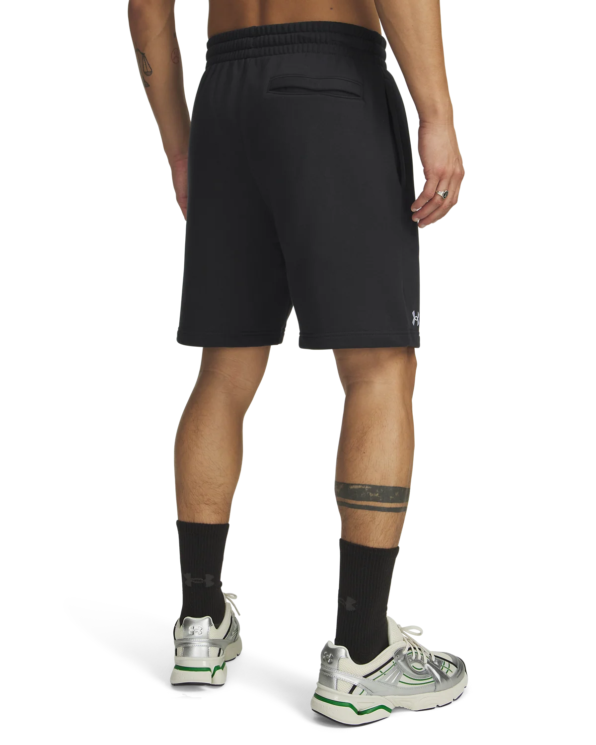Men's UA Rival Fleece Shorts - Image 2