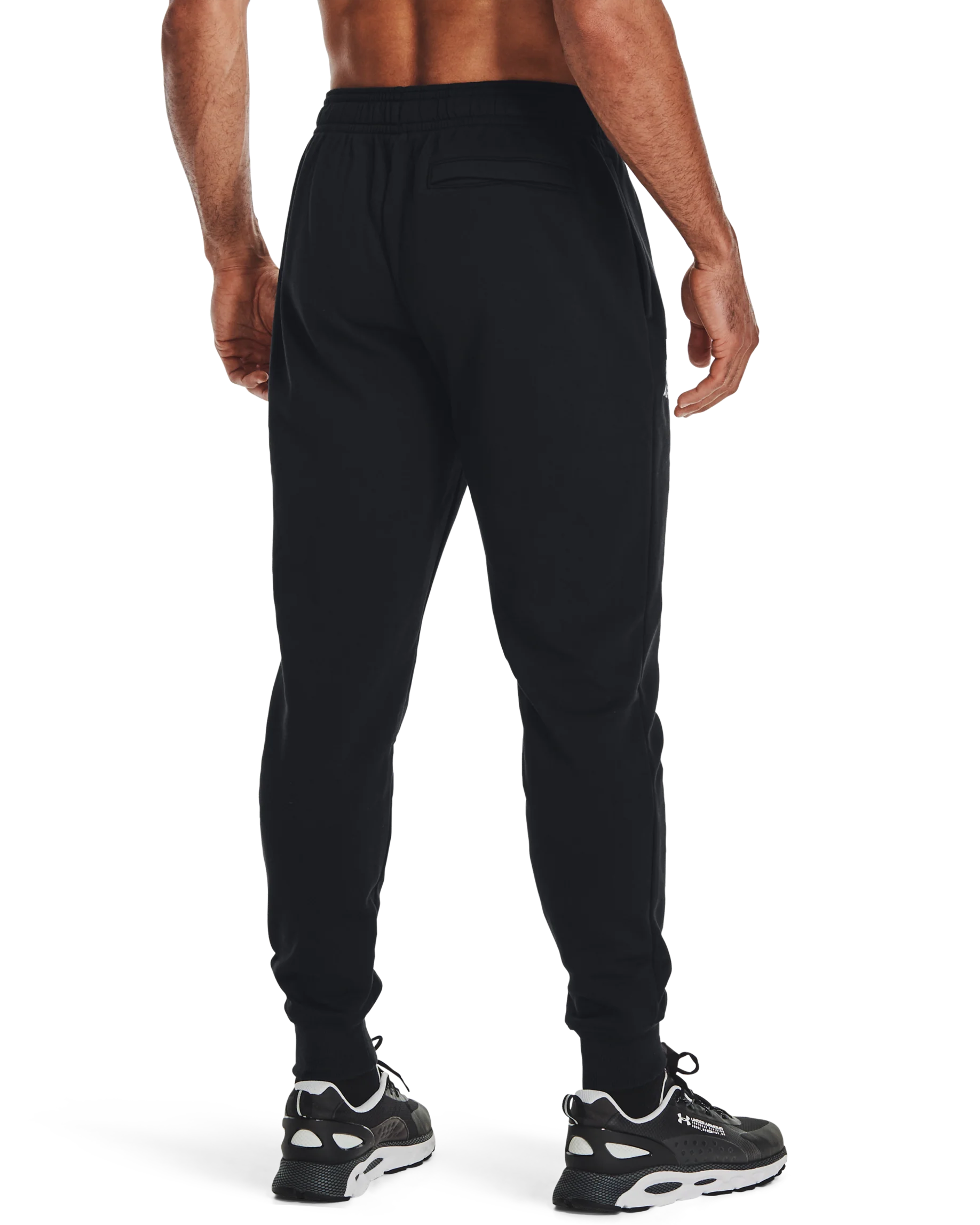 Men's UA Rival Fleece Signature Joggers - Image 2