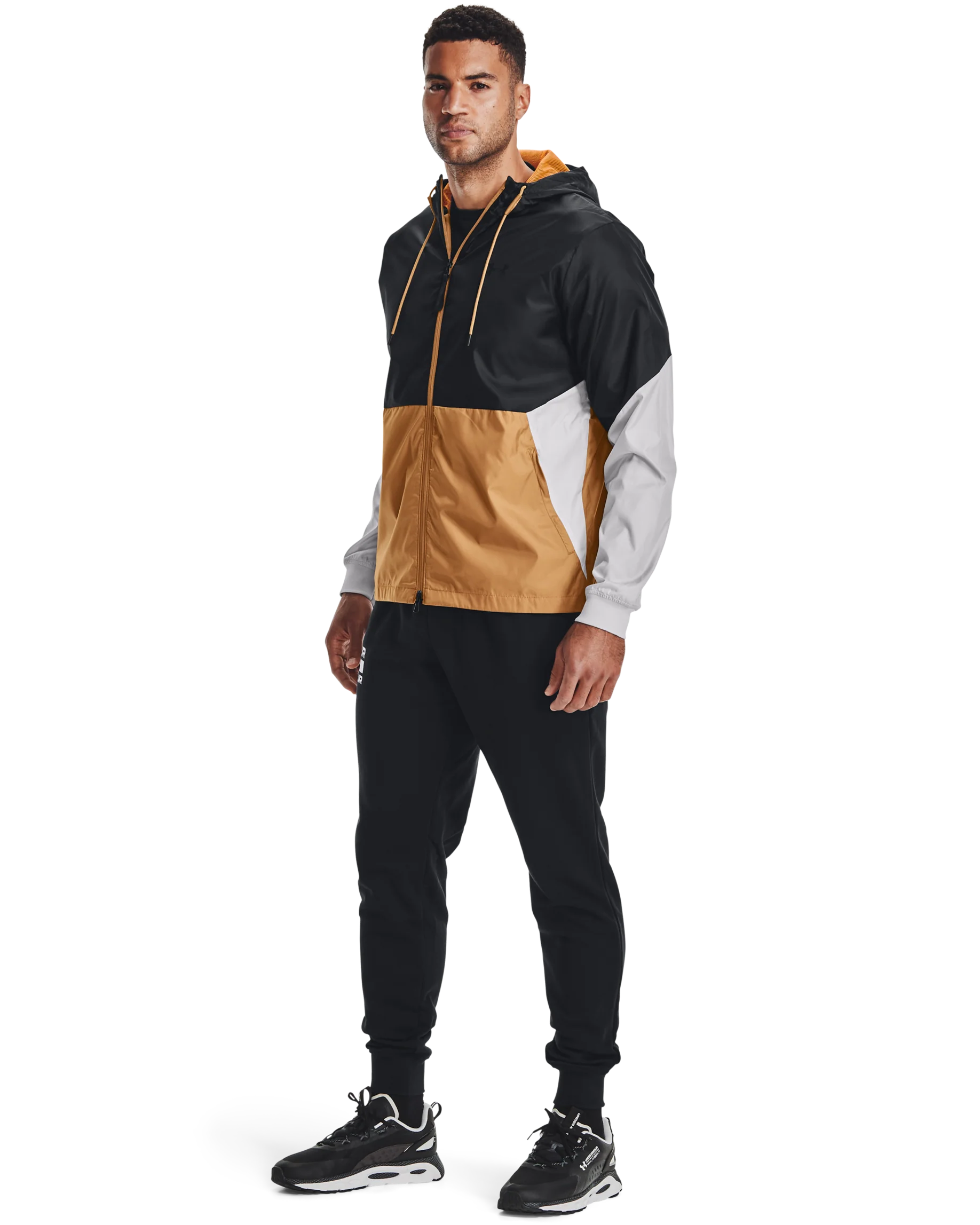 Men's UA Rival Fleece Signature Joggers - Image 3