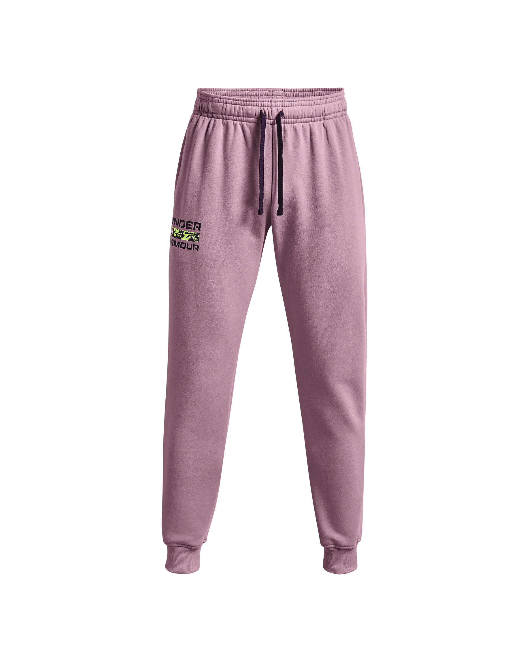 Men's UA Rival Fleece Signature Joggers - Image 4