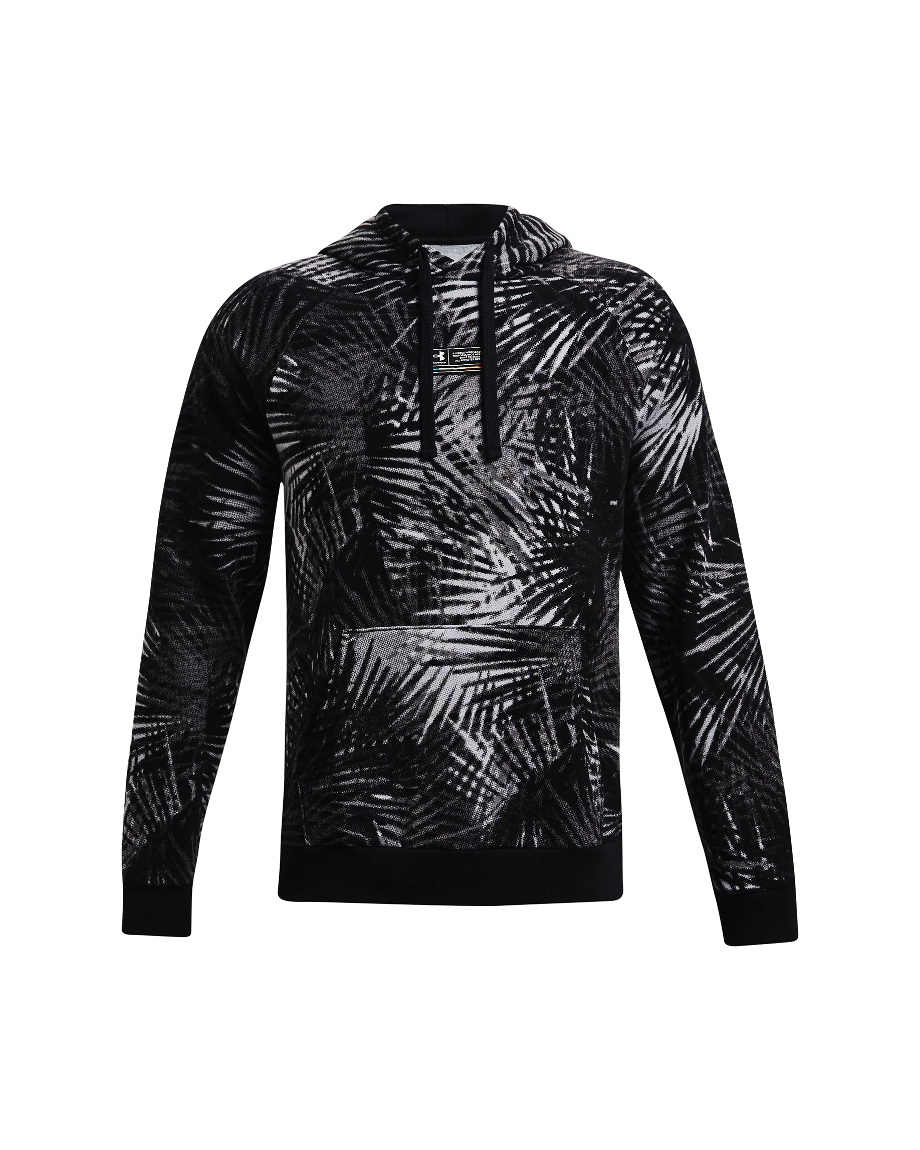 Men's UA Rival Fleece Sport Palm Hoodie - Image 4