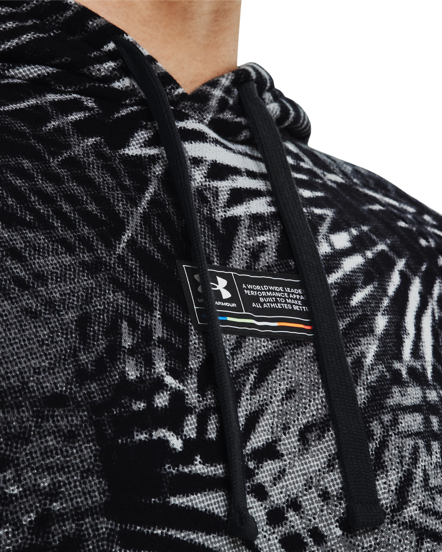 Men's UA Rival Fleece Sport Palm Hoodie - Image 5