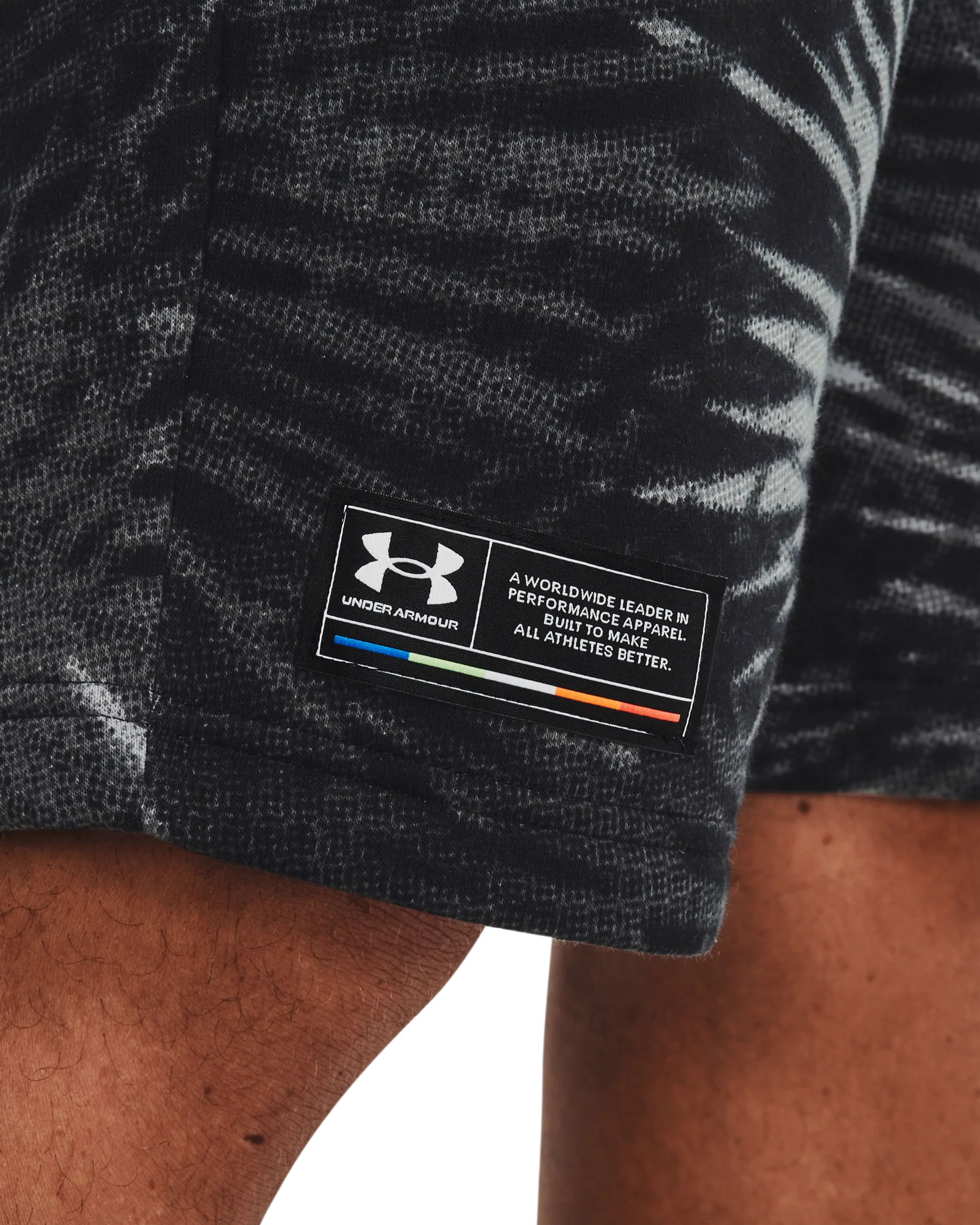 Men's UA Rival Fleece Sport Palm Shorts - Image 7