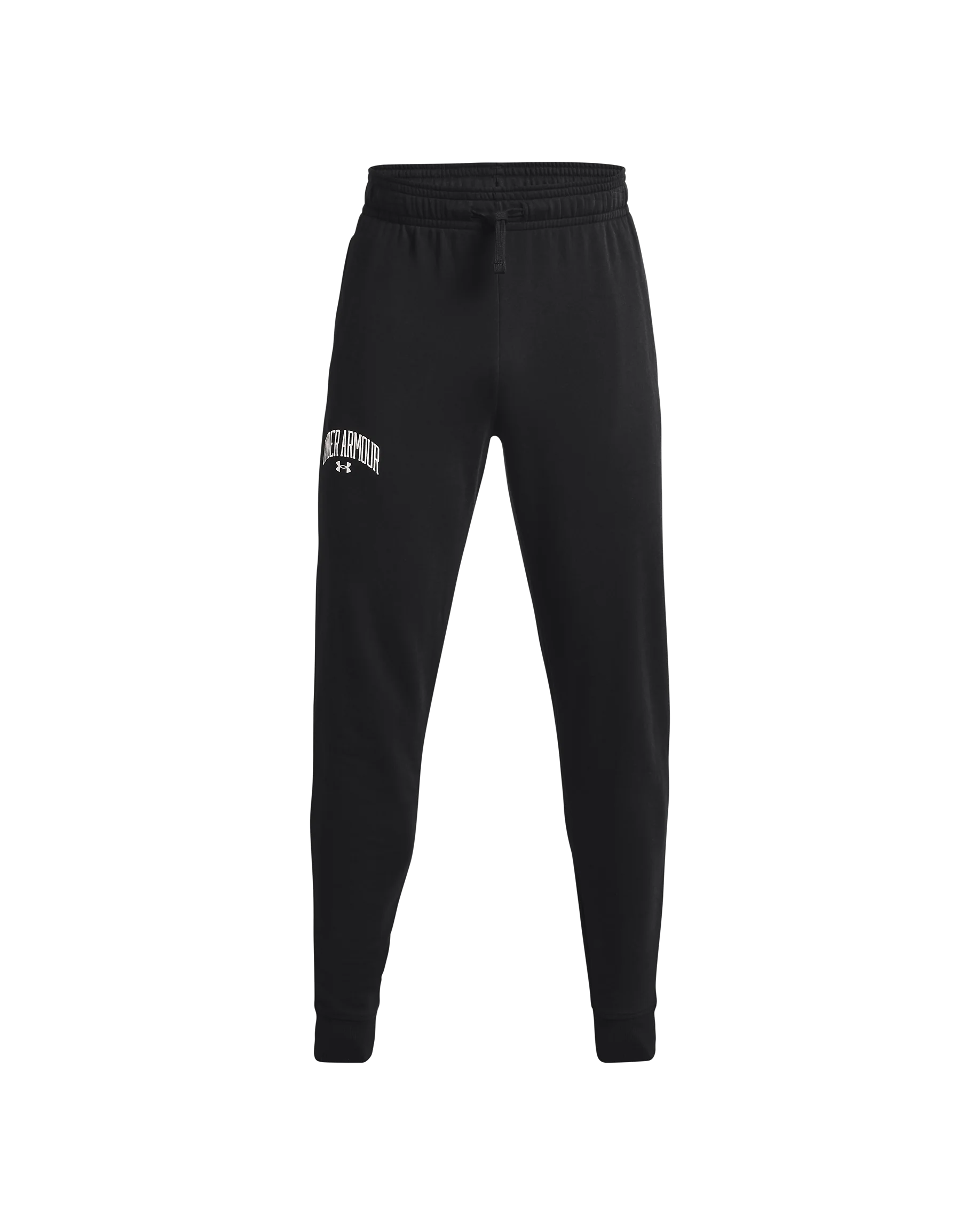 Men's UA Rival Fleece Wordmark Joggers - Image 3
