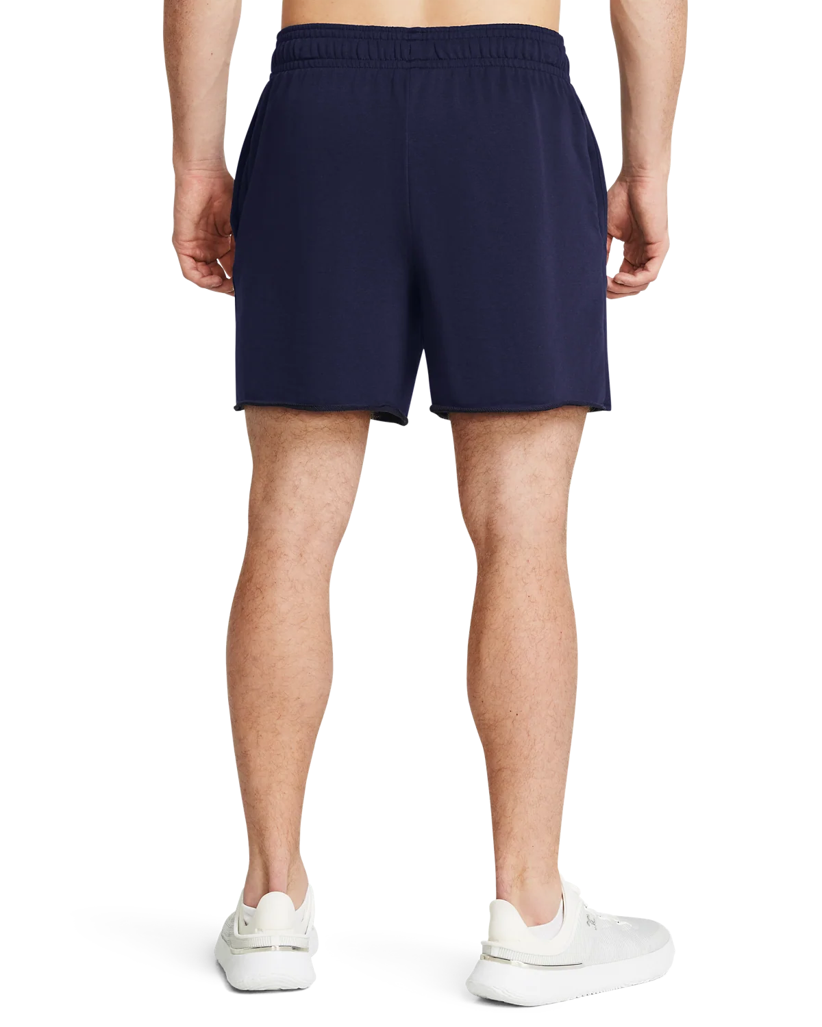 Men's UA Rival Terry 6inch Shorts - Image 2