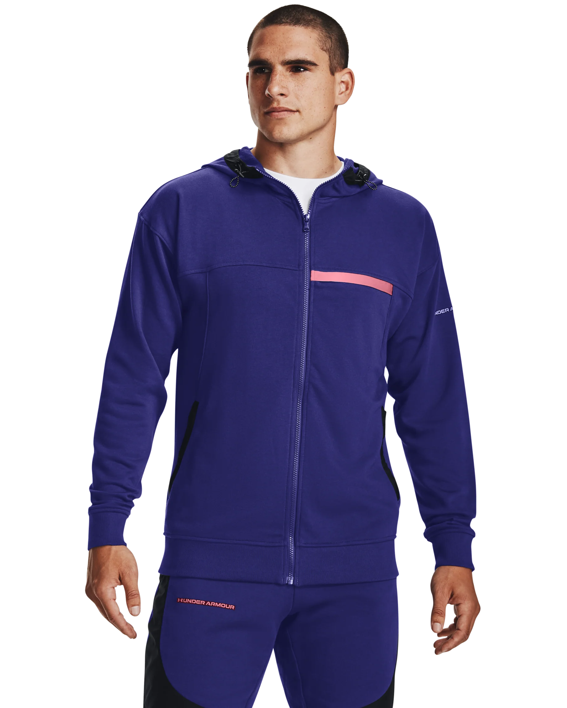 Men's UA Rival Terry AMP Full Zip Hoodie