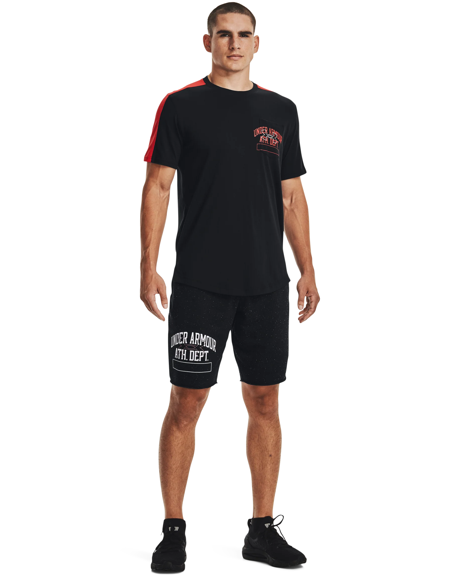 Men's UA Rival Terry Athletic Department Shorts - Image 3