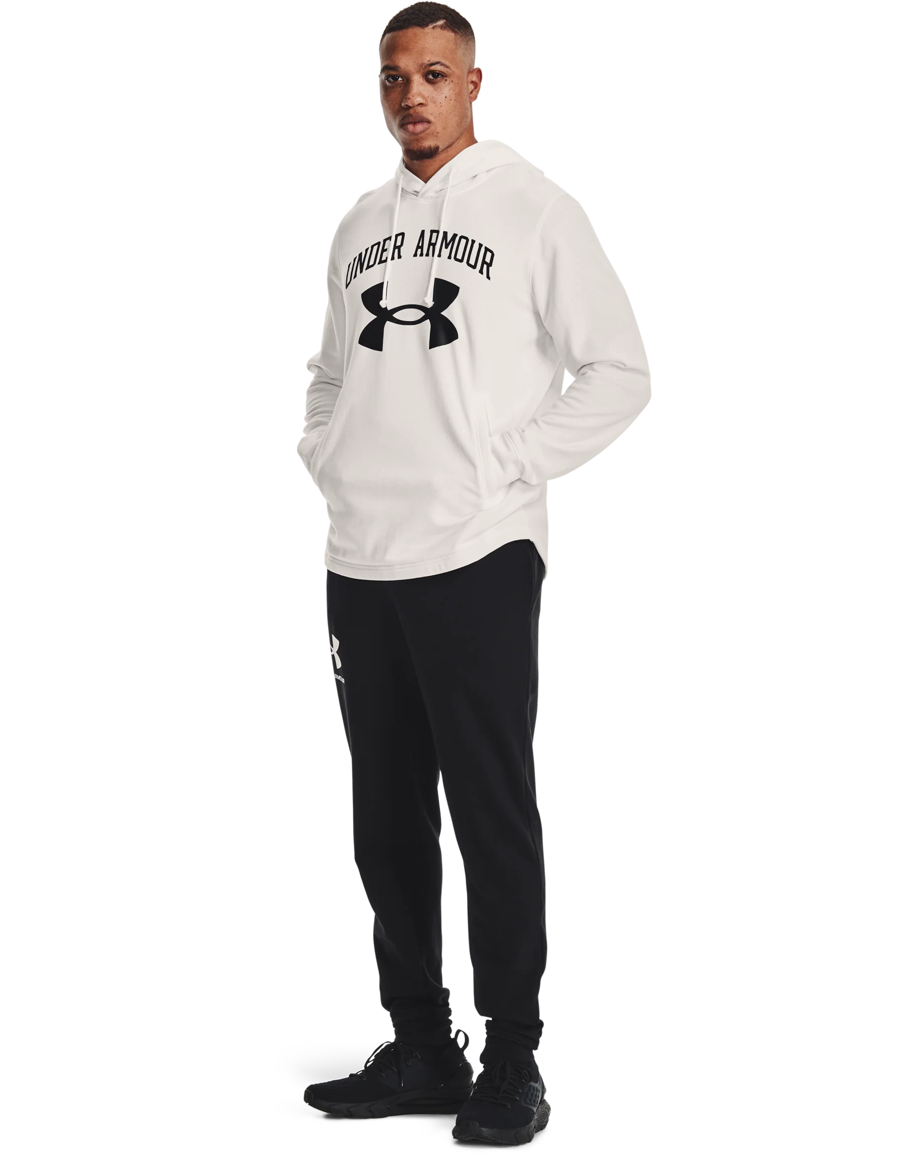 Men's UA Rival Terry Big Logo Hoodie - Image 3