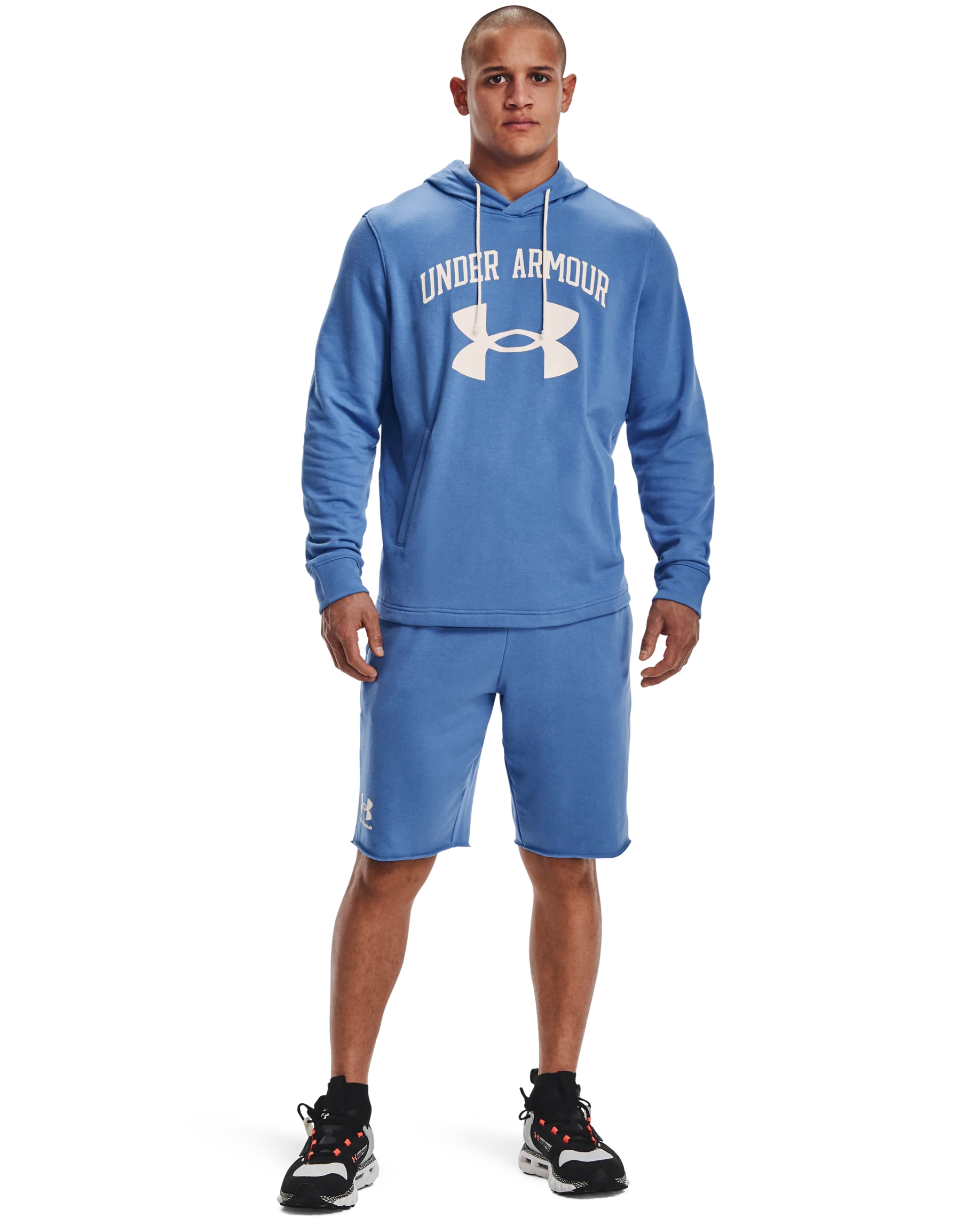 Men's UA Rival Terry Big Logo Hoodie - Image 3