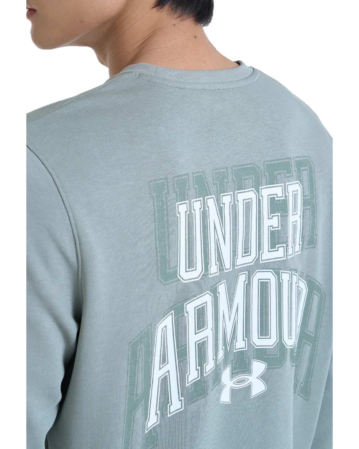 Men's UA Rival Terry Graphic Crew - Image 4