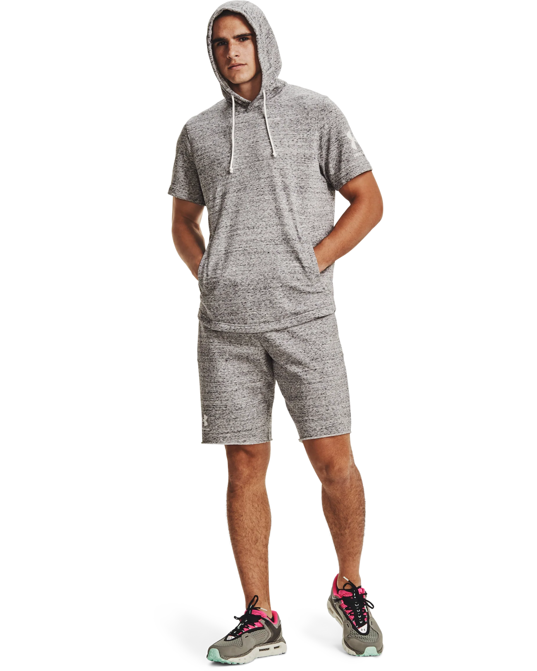 Men's UA Rival Terry Shorts - Image 3