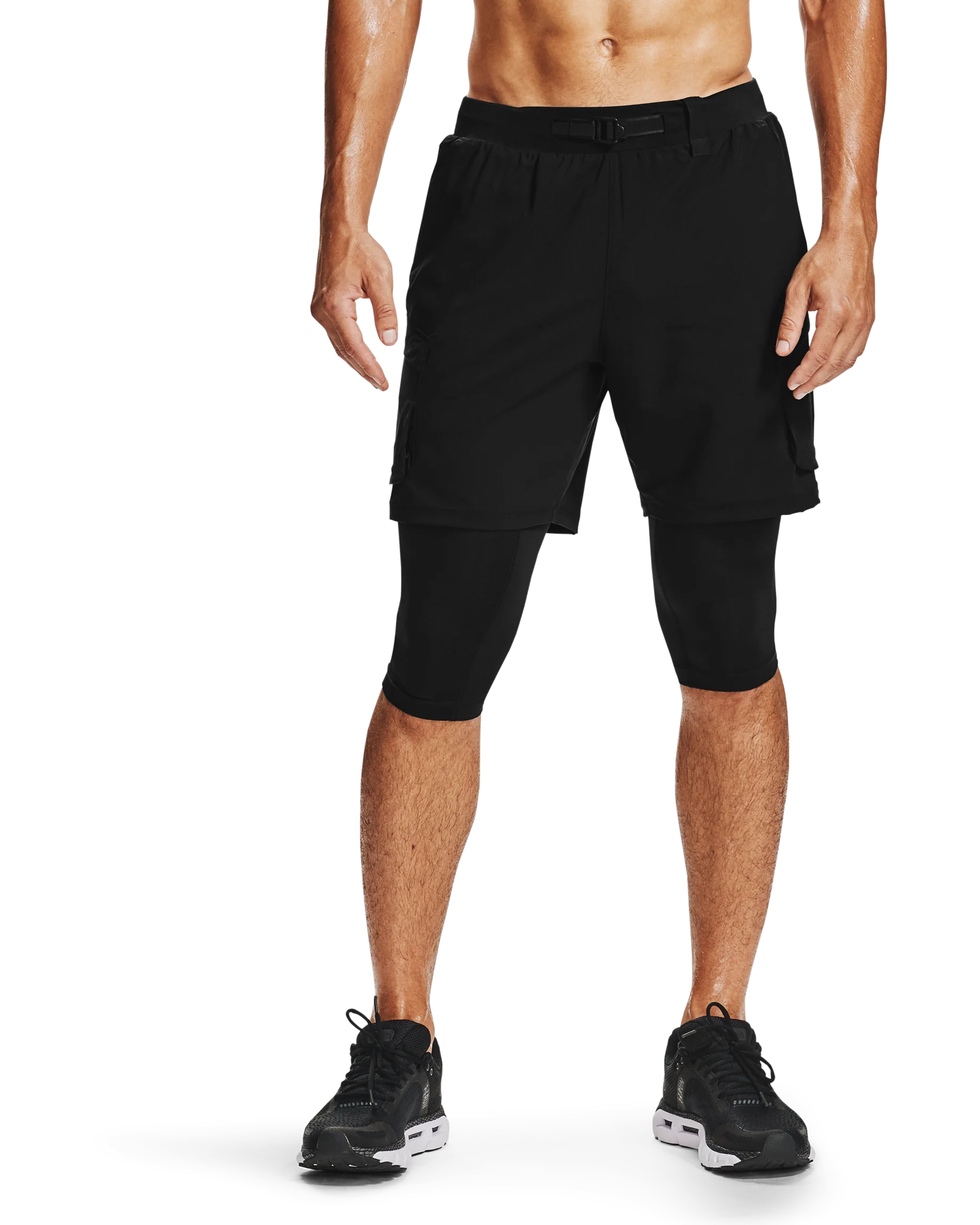 Men's UA Run Anywhere 2-in-1 Long Shorts