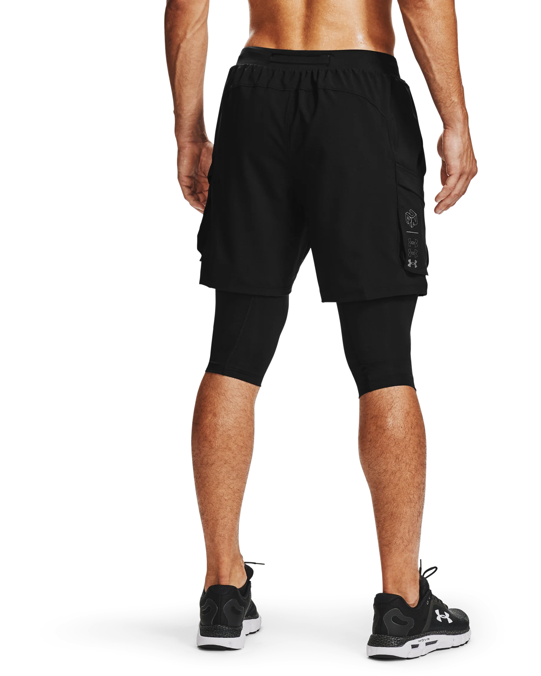 Men's UA Run Anywhere 2-in-1 Long Shorts - Image 2
