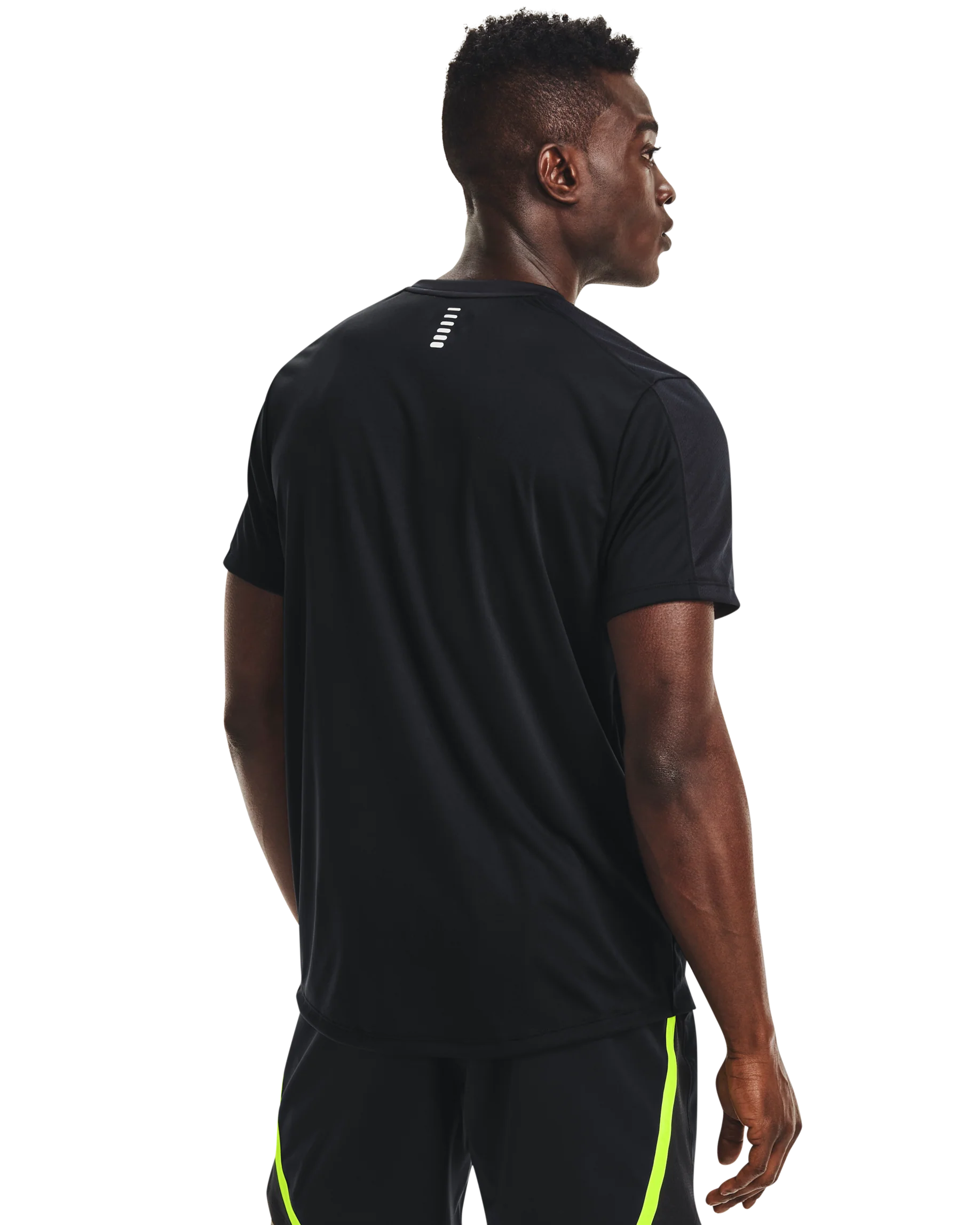 Men's UA Run Graphic Print Fill Short Sleeve - Image 2