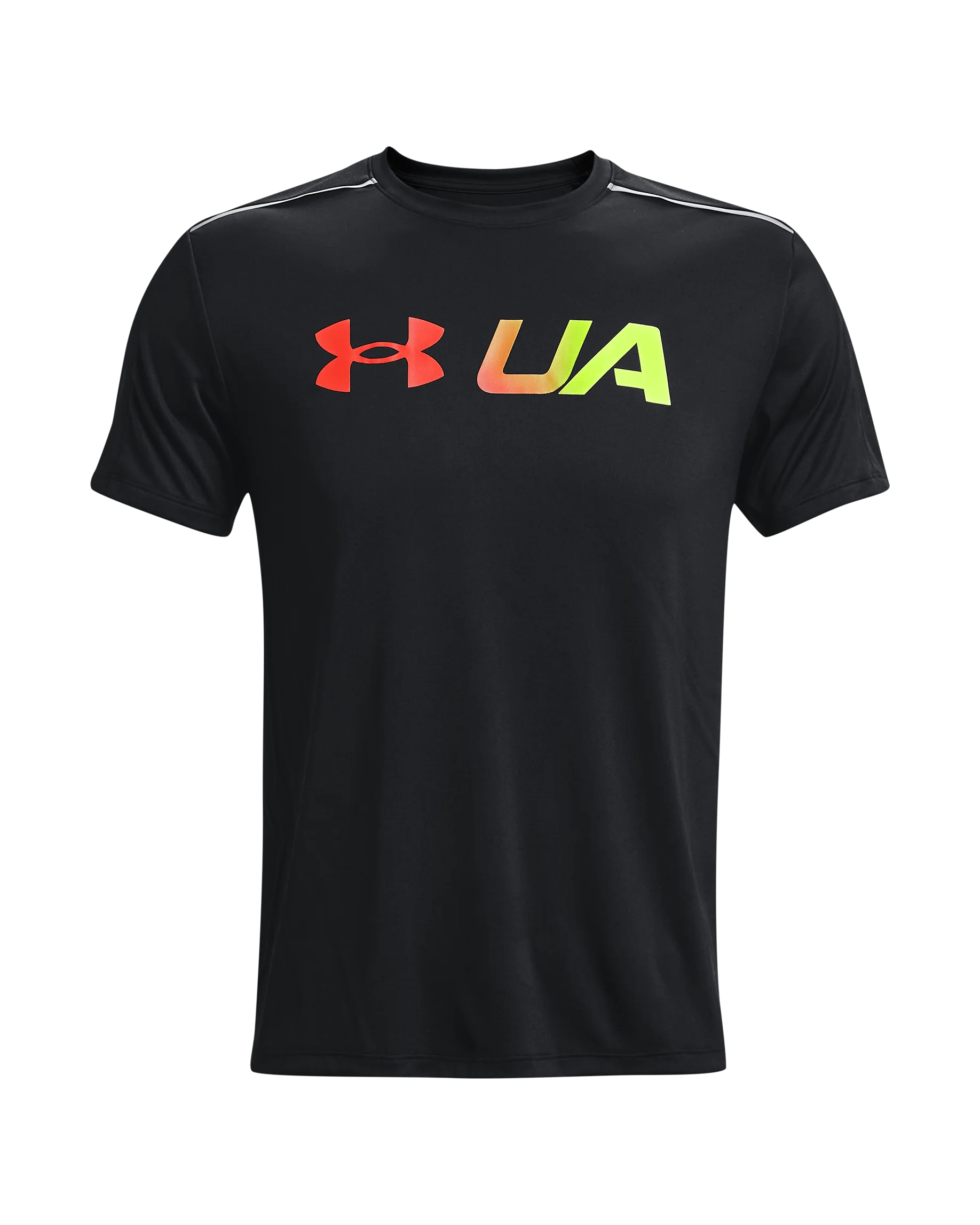 Men's UA Run Graphic Print Fill Short Sleeve - Image 4