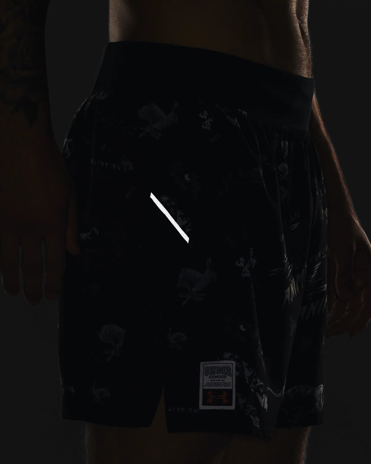 Men's UA Run Like An Animal Shorts - Image 9