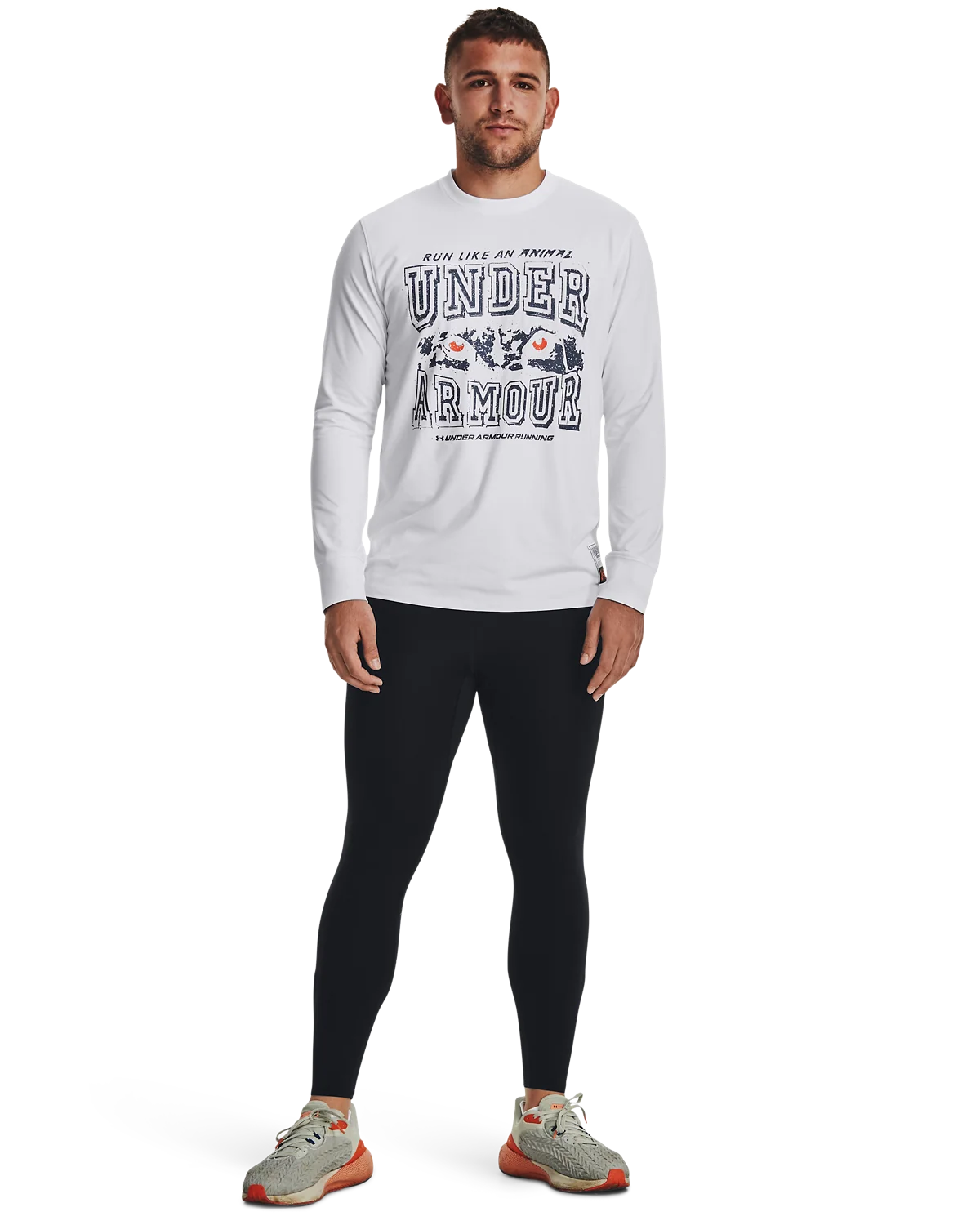 Men's UA Run Like An Animal Tights - Image 3