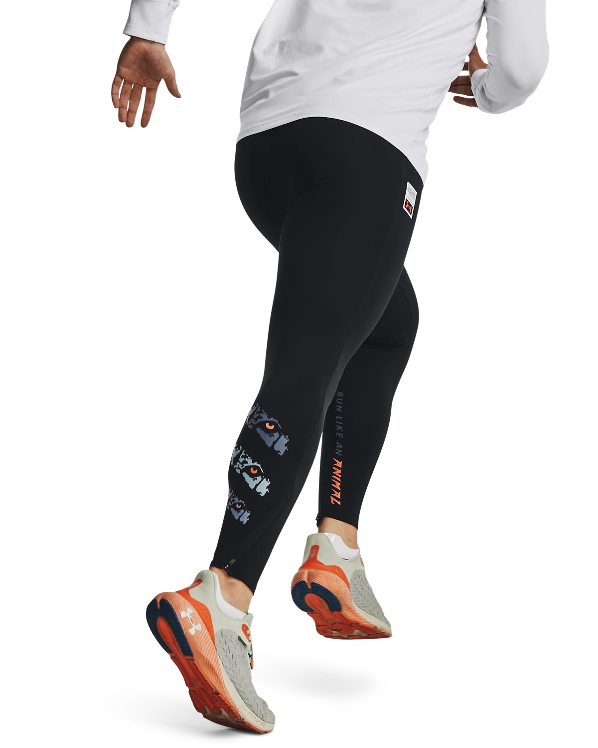 Men's UA Run Like An Animal Tights - Image 4