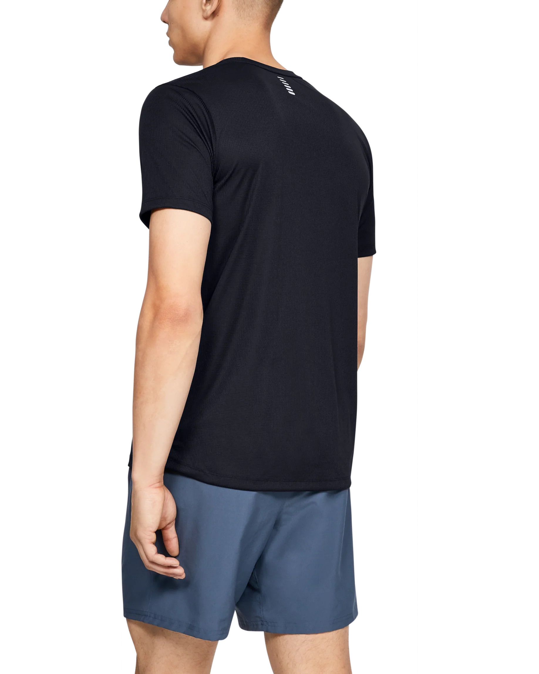 Men's UA Run Warped Short Sleeve Shirt - Image 2