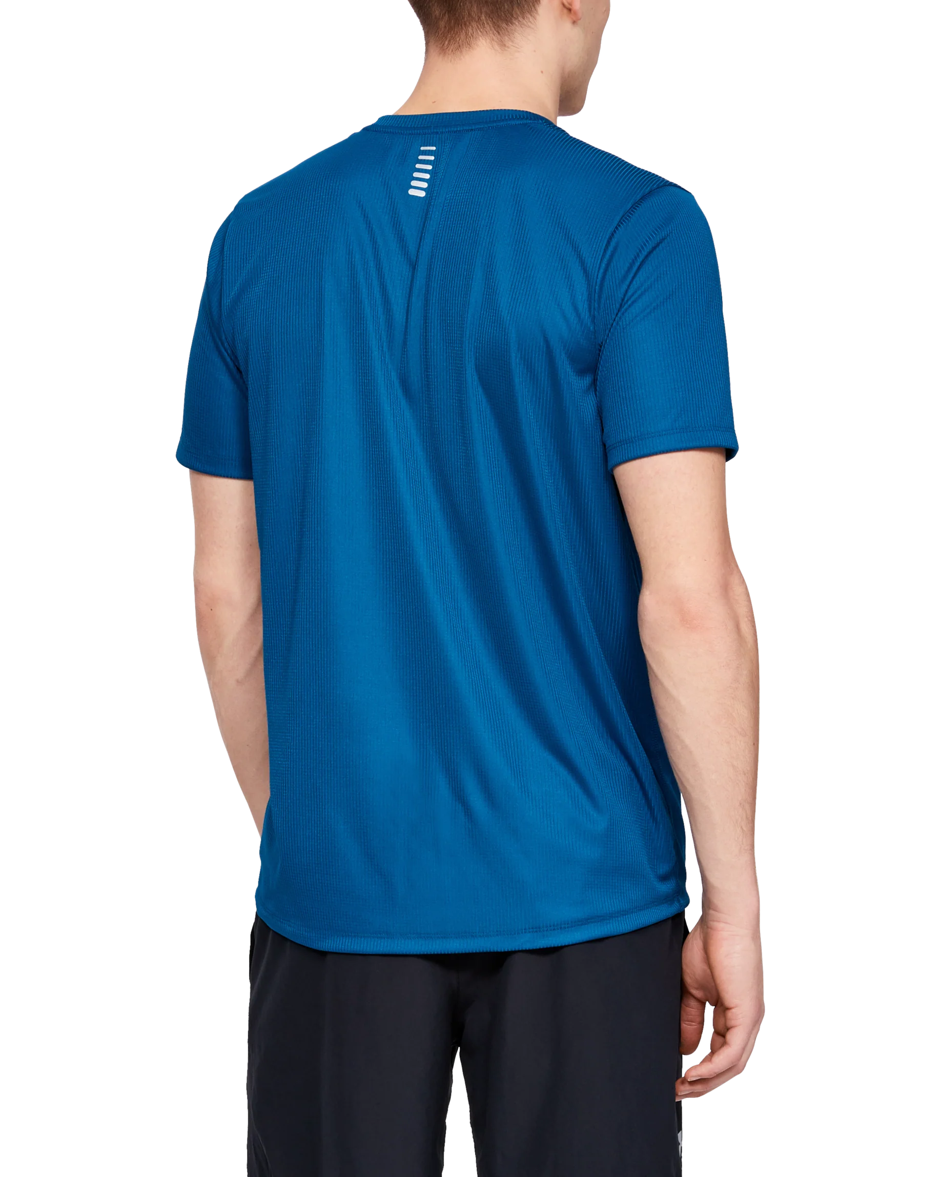 Men's UA Run Warped Short Sleeve Shirt - Image 2