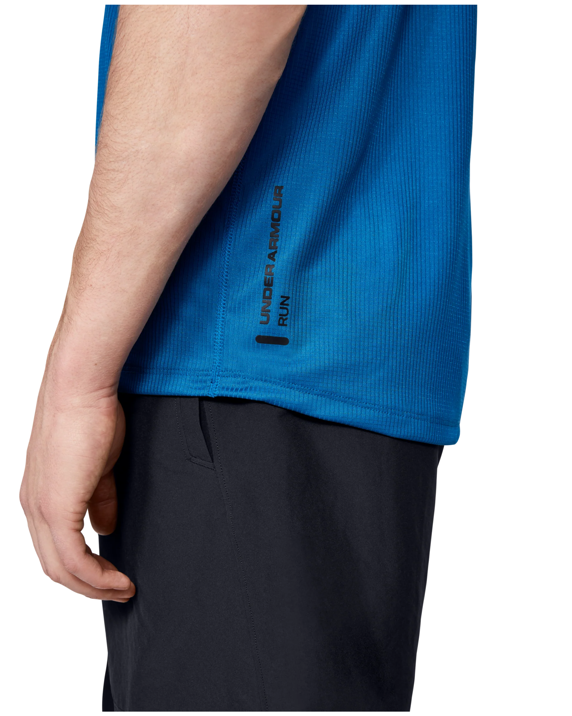 Men's UA Run Warped Short Sleeve Shirt - Image 6