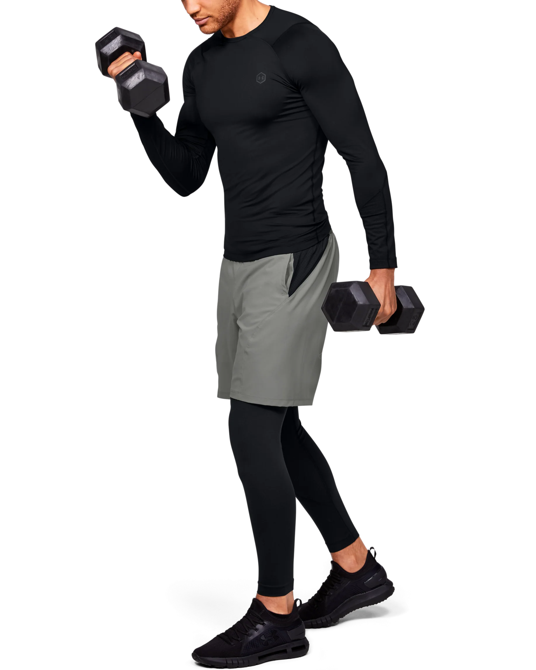 Men's UA RUSH™ HeatGear® Compression Long Sleeve - Image 3