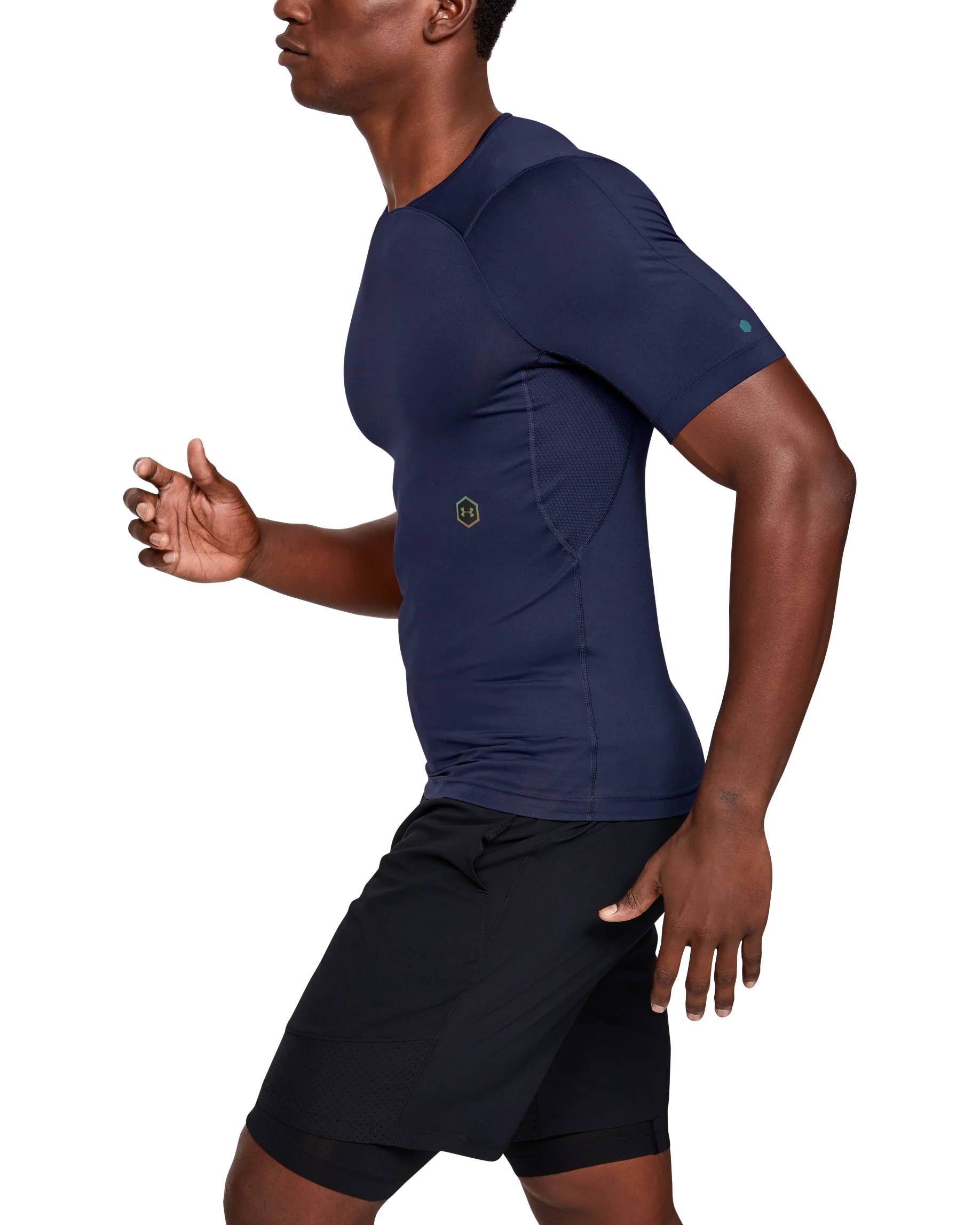 Men's UA RUSH™ Compression Short Sleeve - Image 6