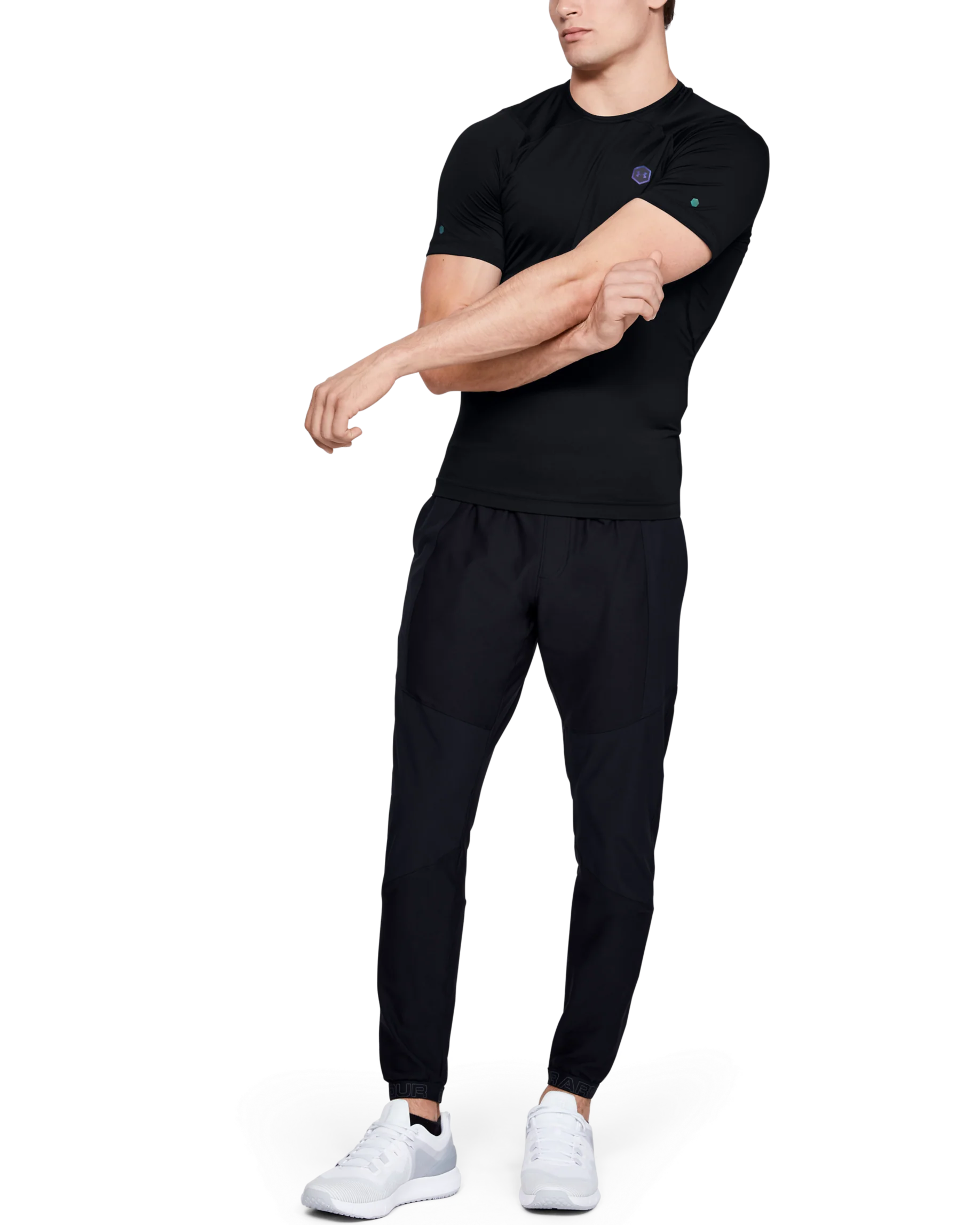 Men's UA RUSH™ HeatGear® Compression Short Sleeve - Image 3