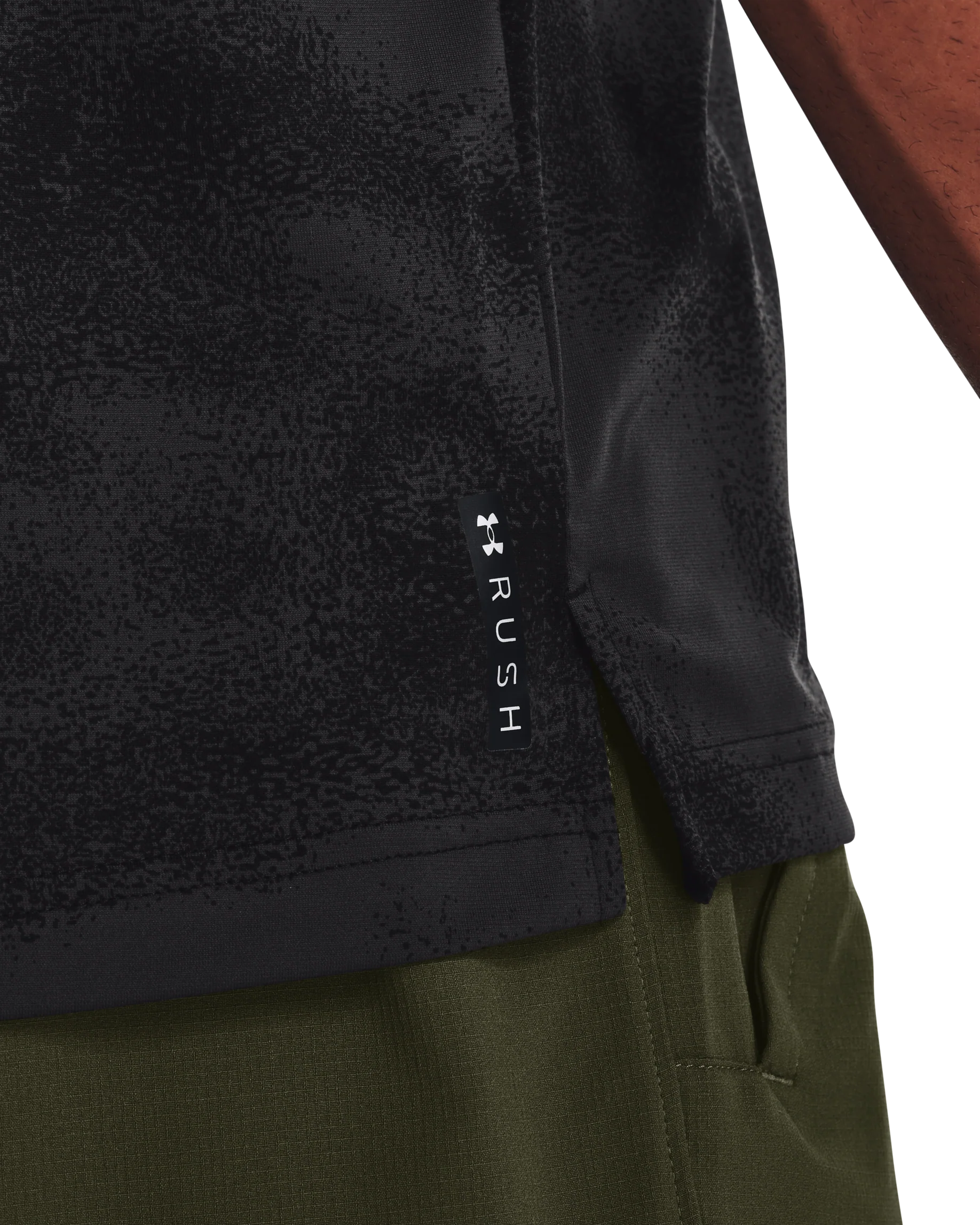 Men's UA RUSH™ Energy Print Short Sleeve - Image 3