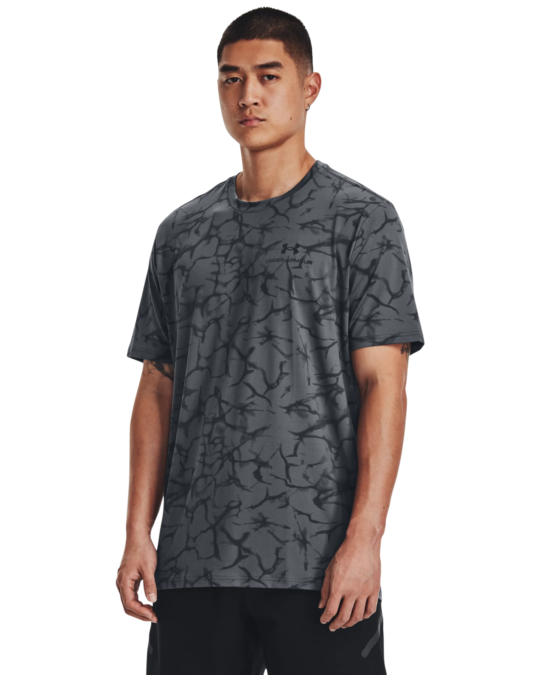 Men's UA RUSH™ Energy Print Short Sleeve
