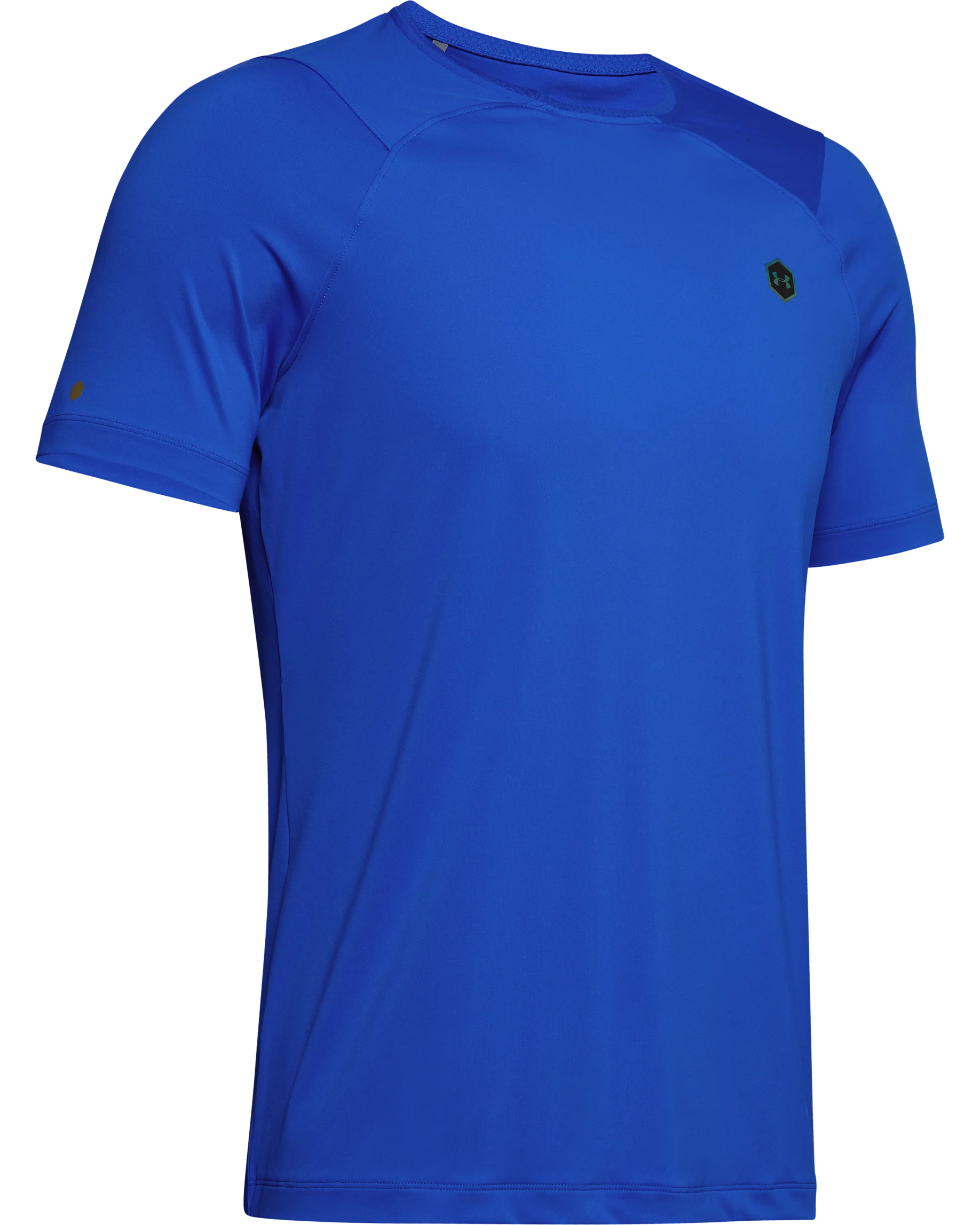 Men's UA RUSH™ HeatGear® Fitted Short Sleeve - Image 4
