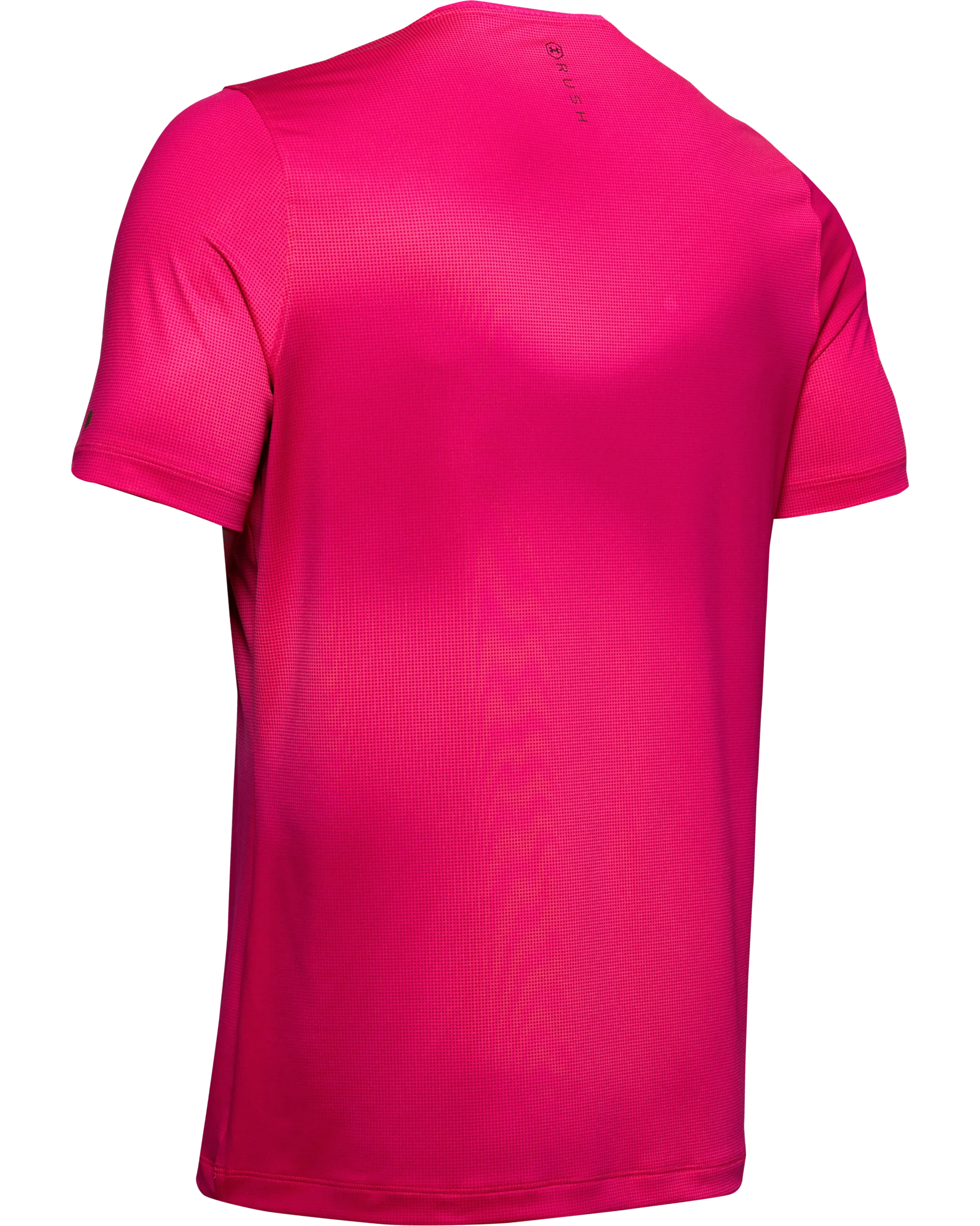 Men's UA RUSH™ HeatGear® Fitted Short Sleeve Printed - Image 5