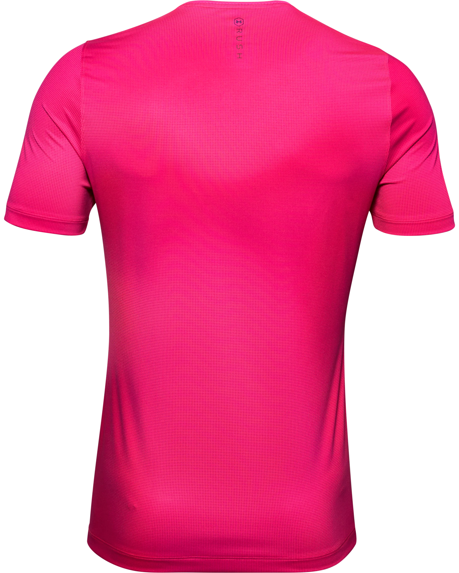 Men's UA RUSH™ HeatGear® Fitted Short Sleeve Printed - Image 7