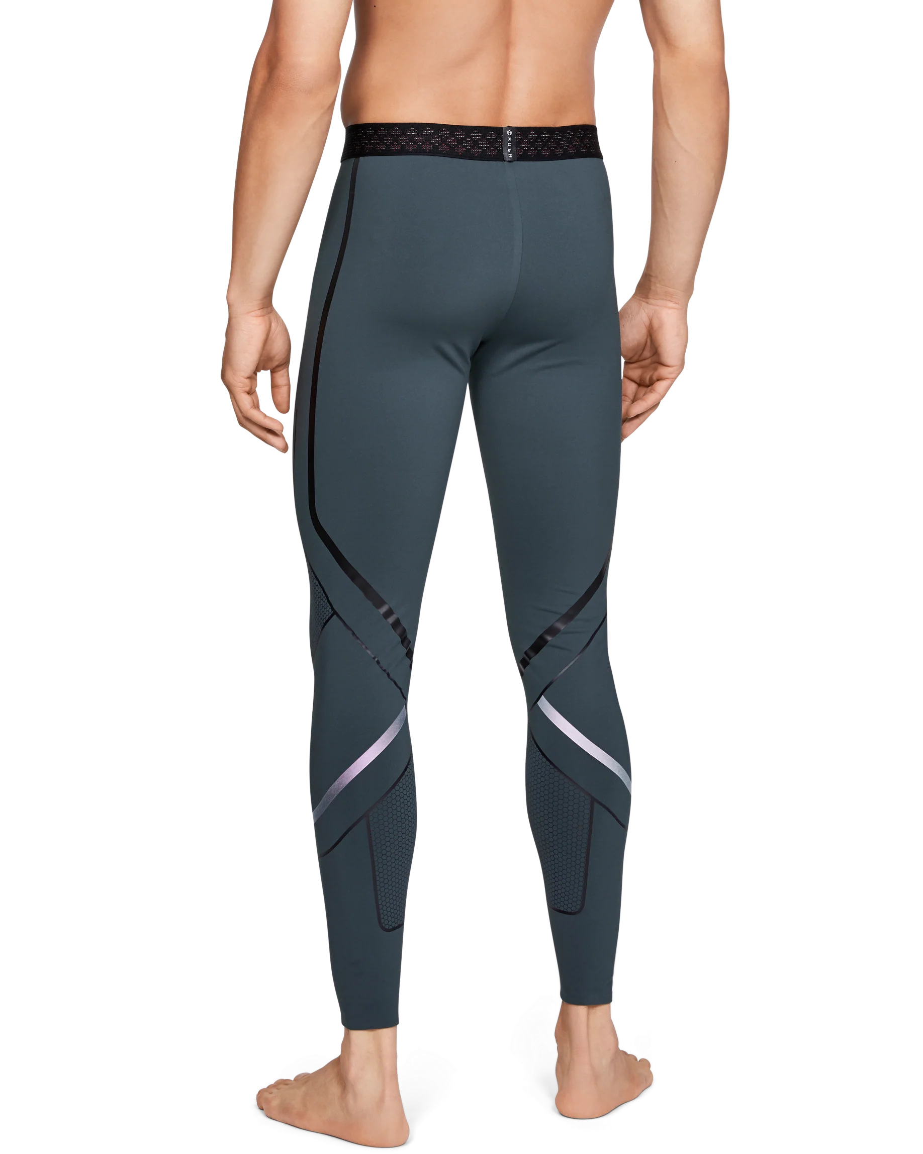 Men's UA RUSH™ Graphic Leggings - Image 2