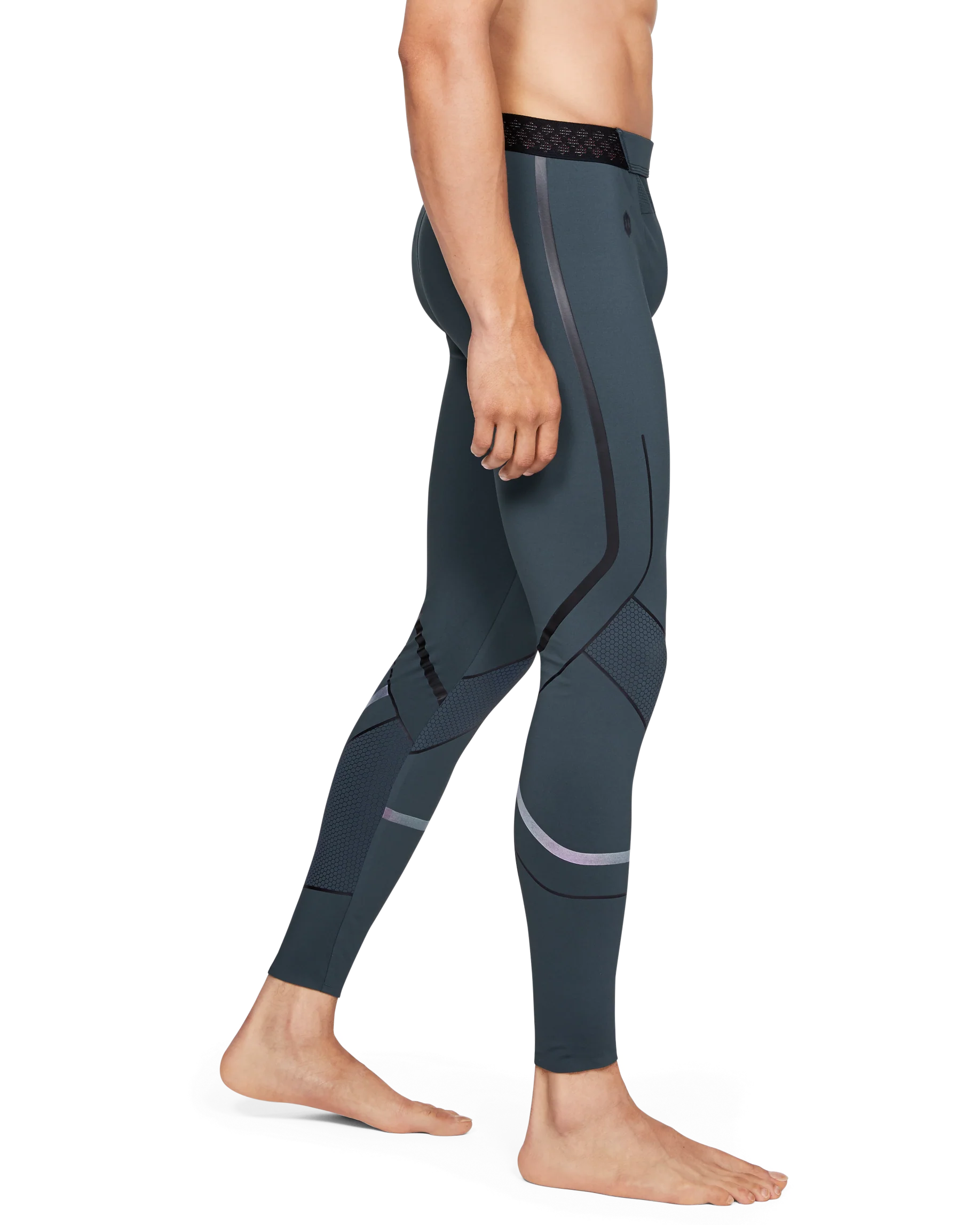 Men's UA RUSH™ Graphic Leggings - Image 6