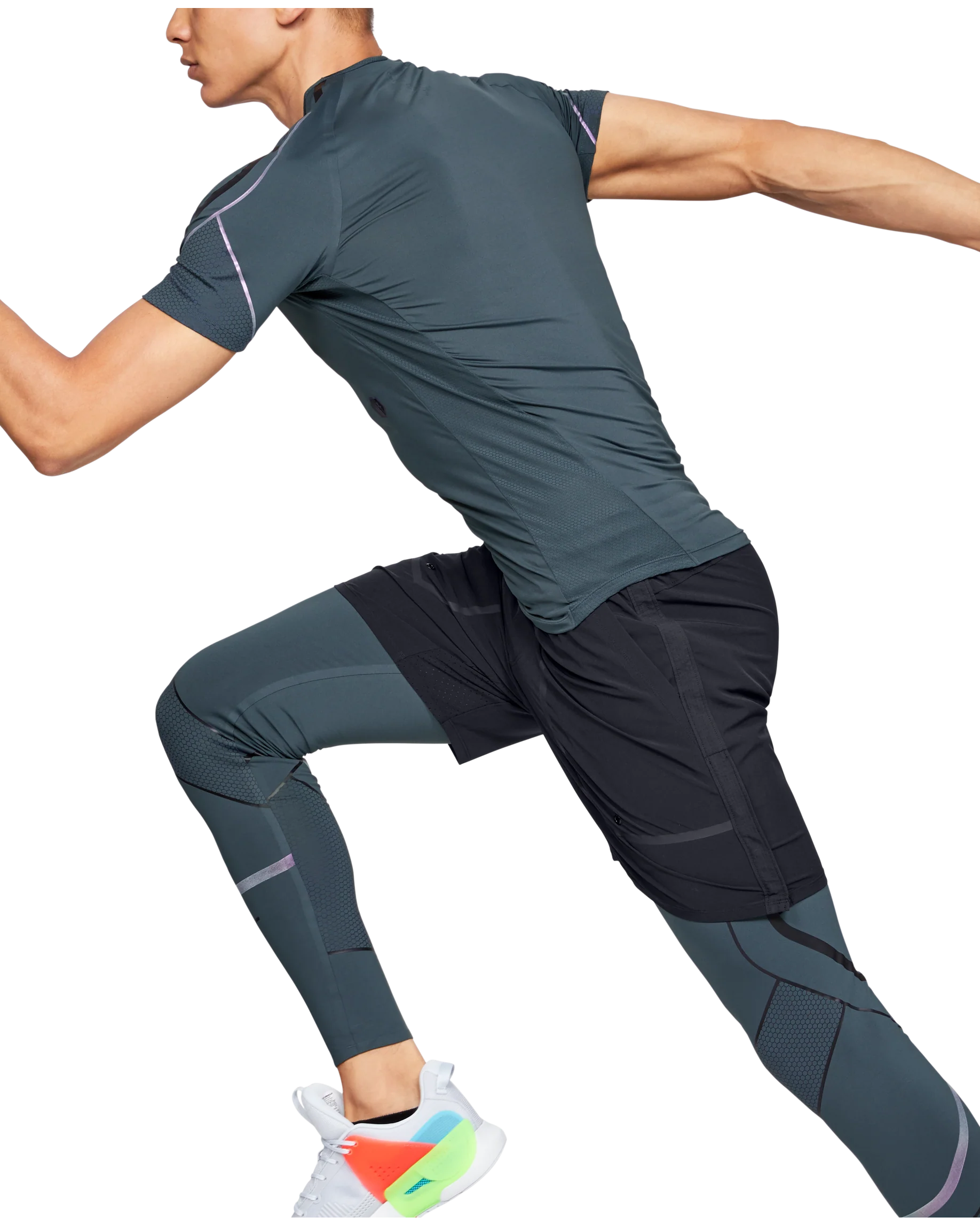 Men's UA RUSH™ Graphic Short Sleeve - Image 7