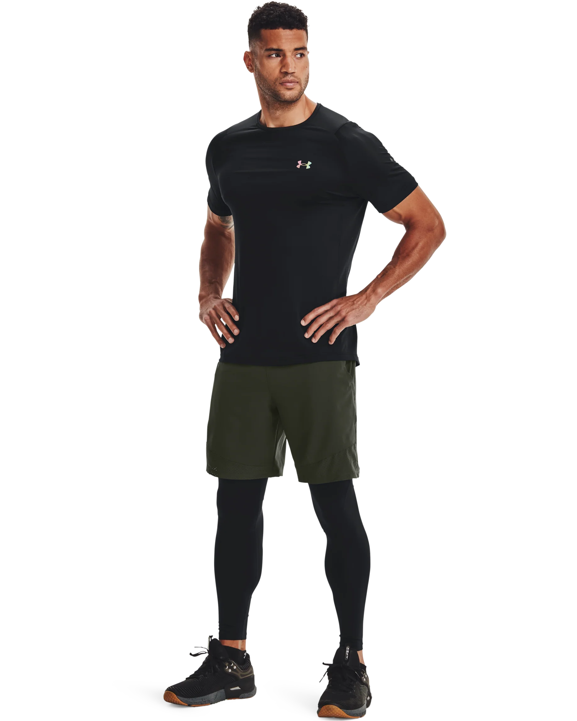 Men's UA RUSH™ HeatGear® 2.0 Short Sleeve - Image 3