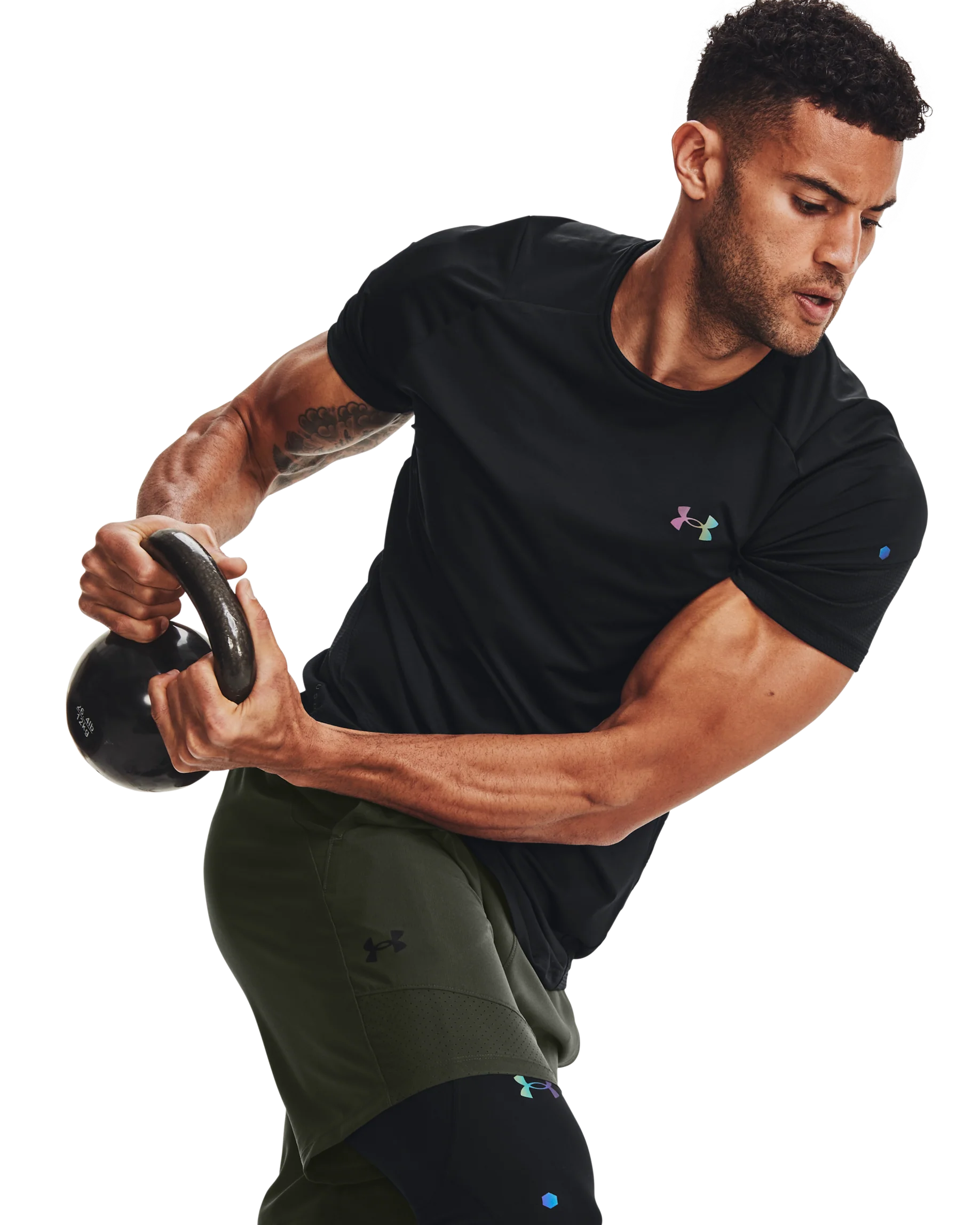 Men's UA RUSH™ HeatGear® 2.0 Short Sleeve - Image 6