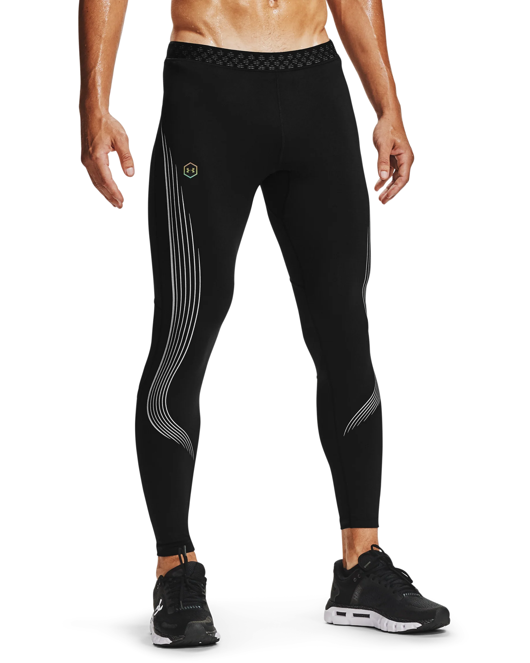 Men's UA RUSH™ Run Stamina Tights - Image 2