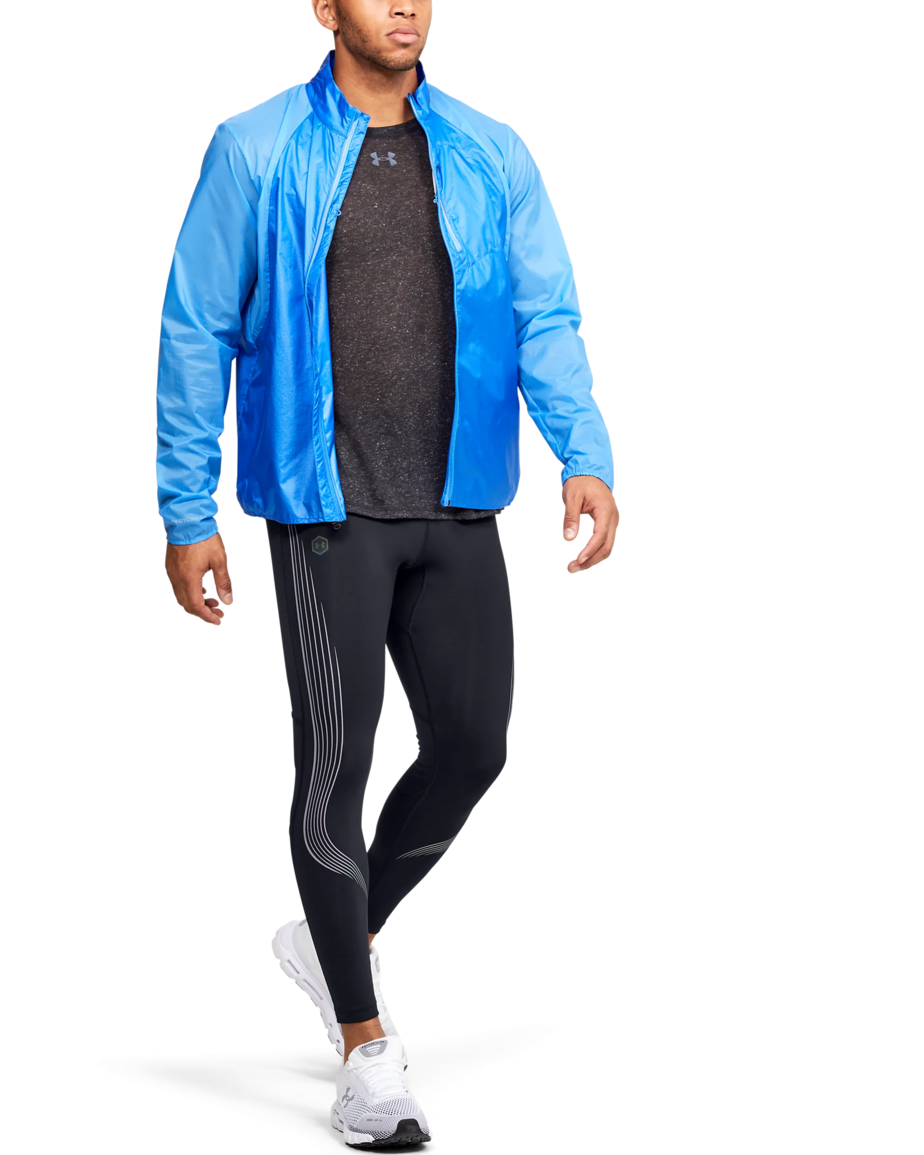 Men's UA RUSH™ Run Stamina Tights - Image 4
