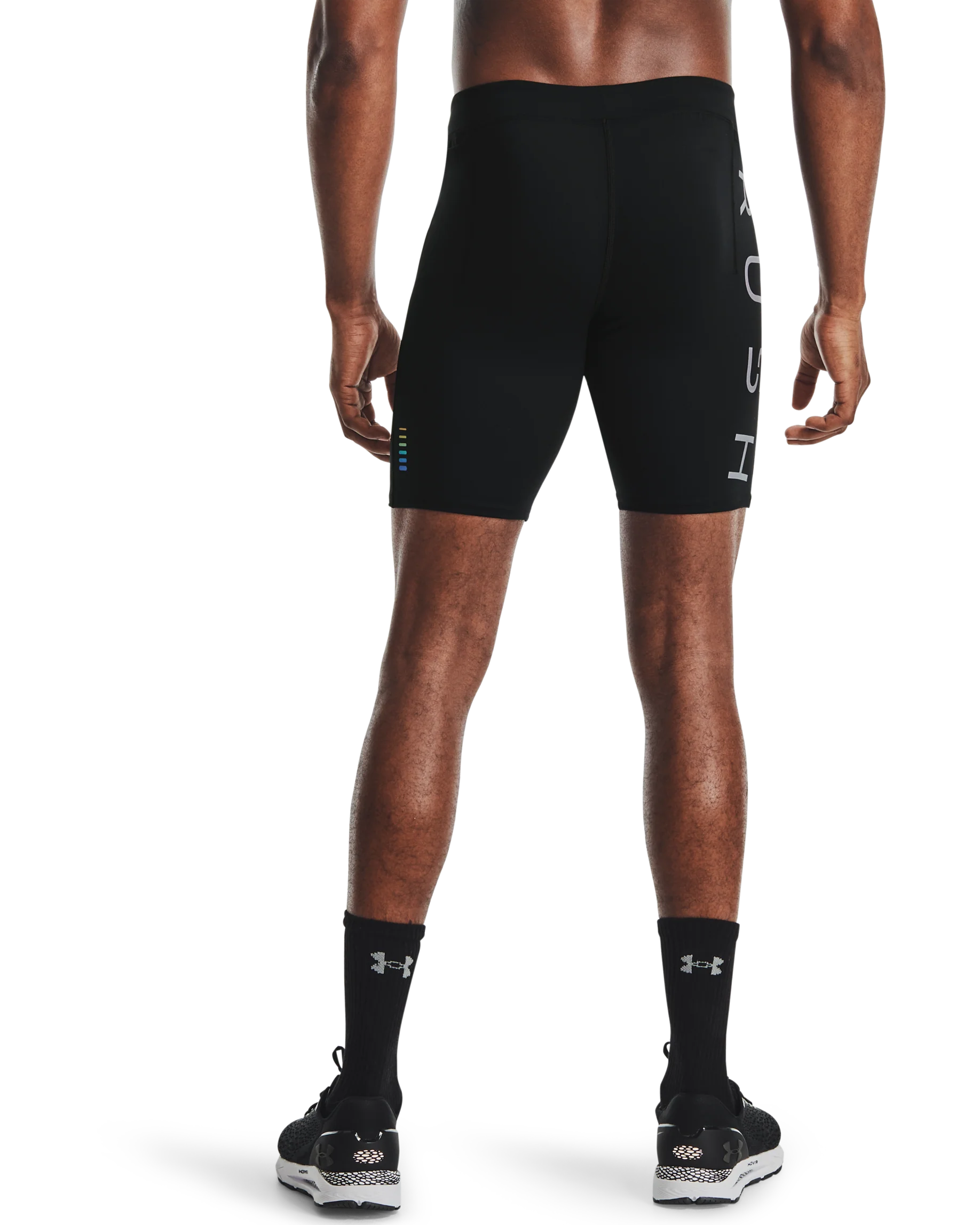 Men's UA RUSH™ Run ½ Tights - Image 2