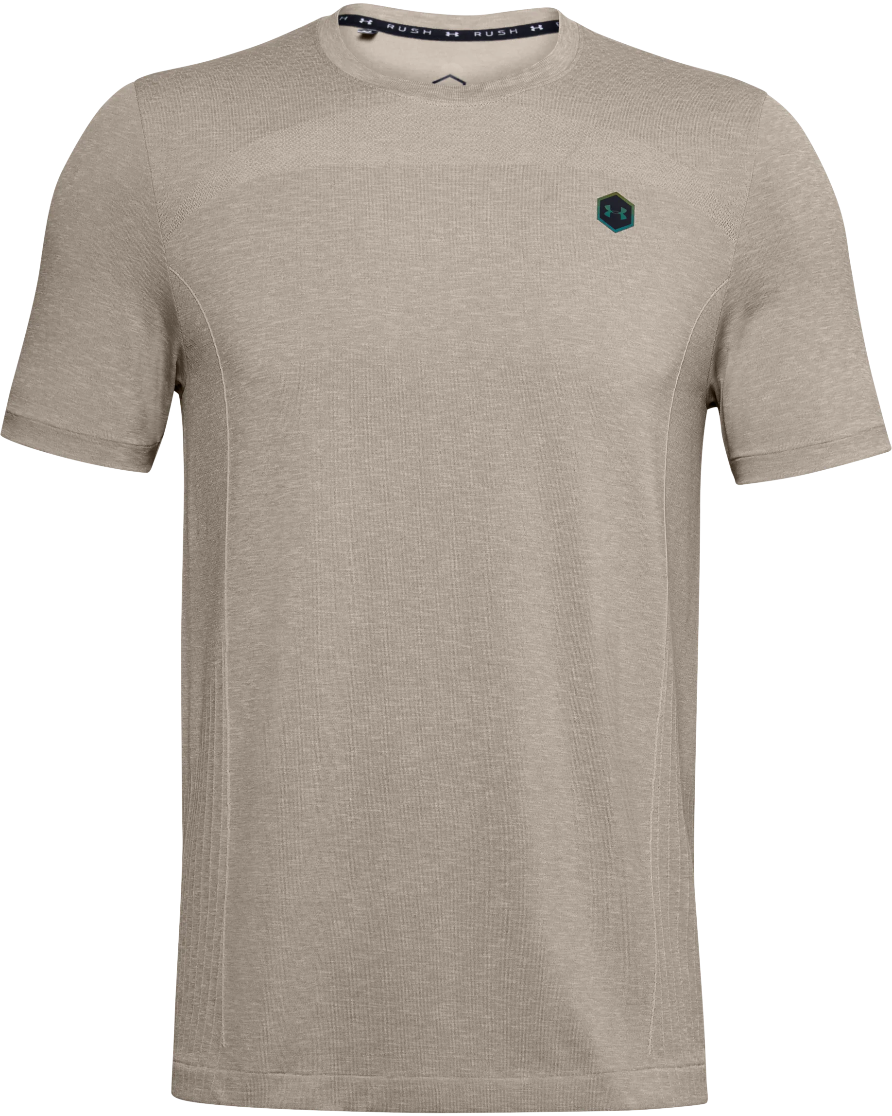 Men's UA RUSH™ Seamless Fitted Short Sleeve - Image 4