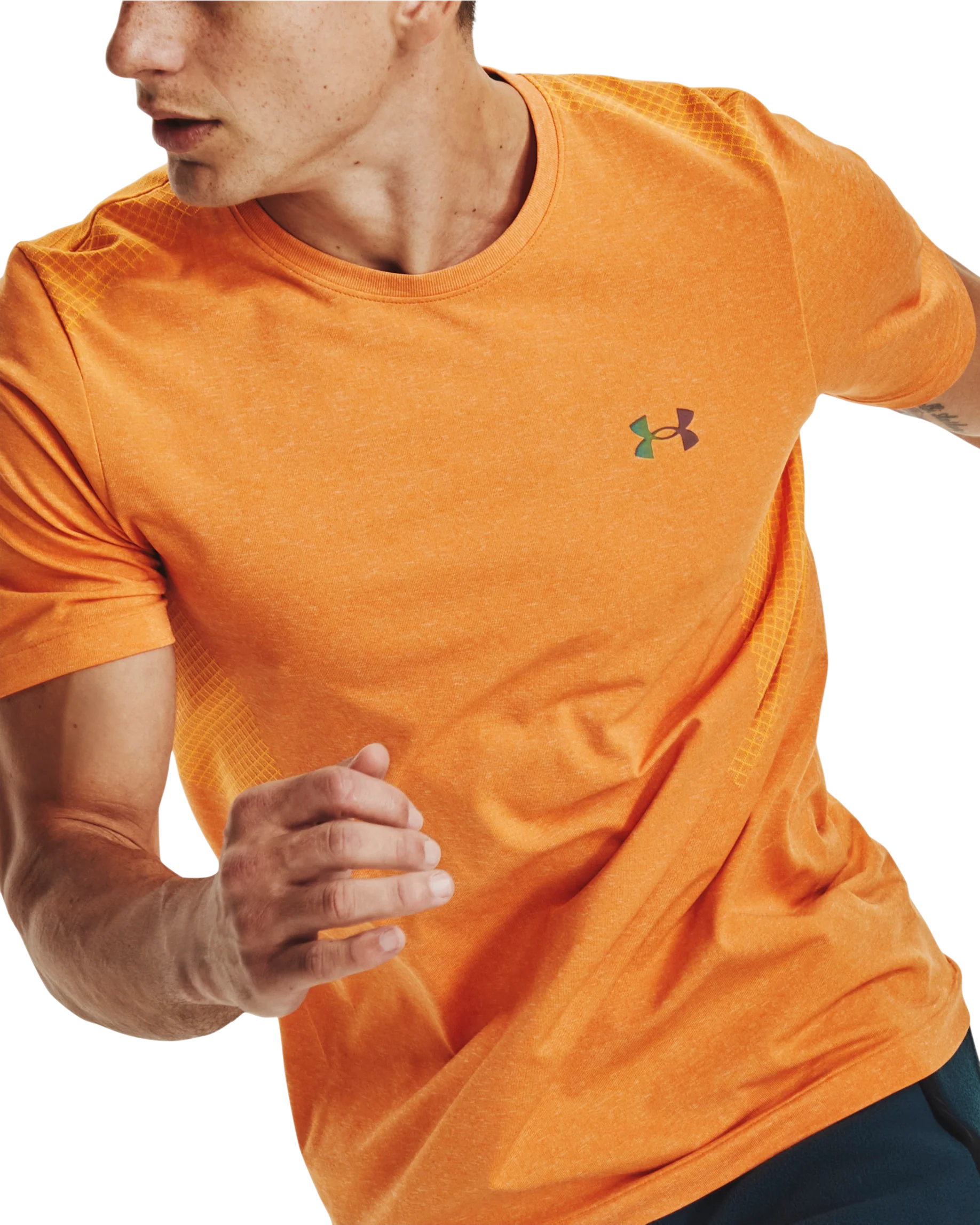 Men's UA RUSH™ Seamless Short Sleeve - Image 7