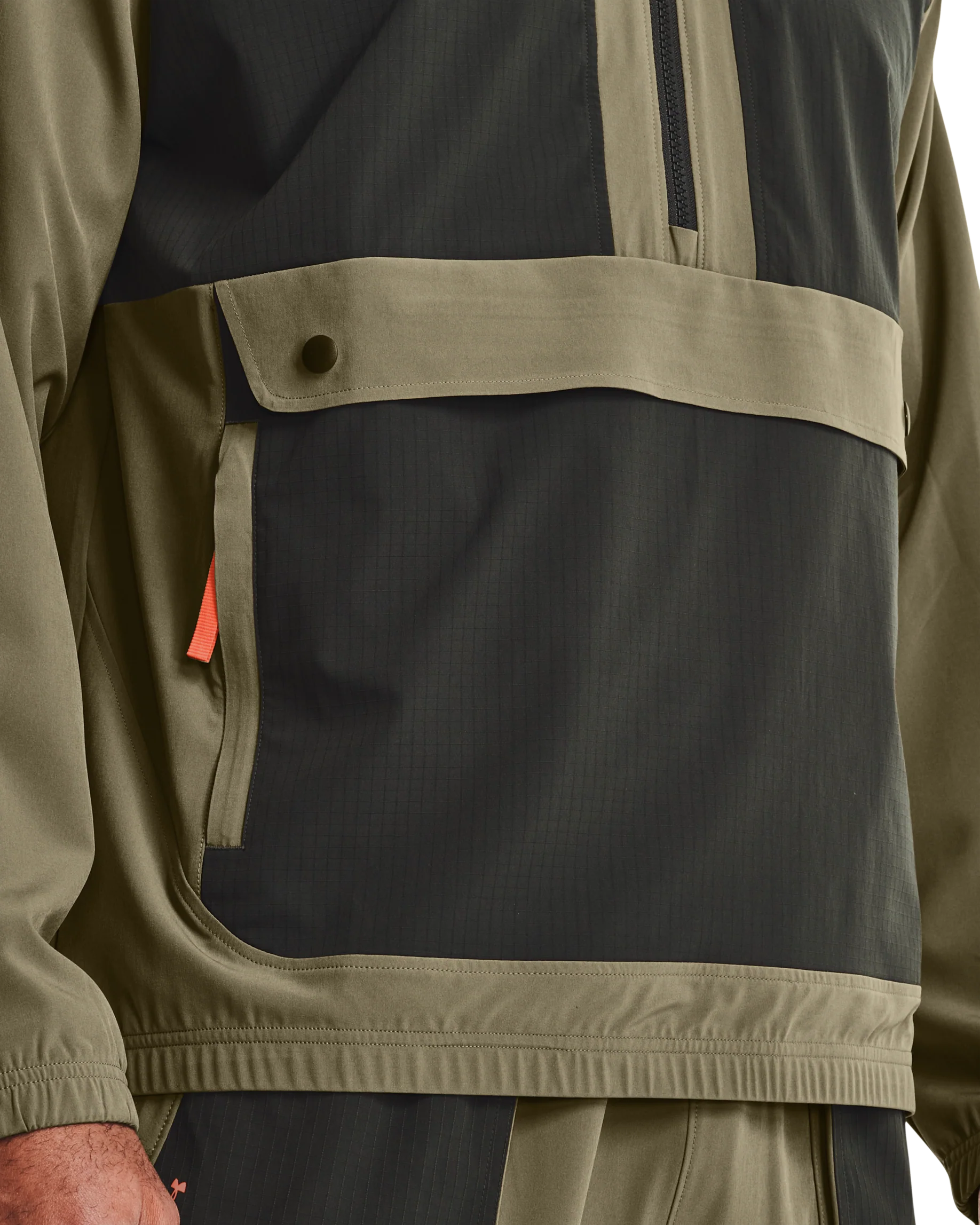 Men's UA RUSH™ Woven Hooded Popover - Image 11