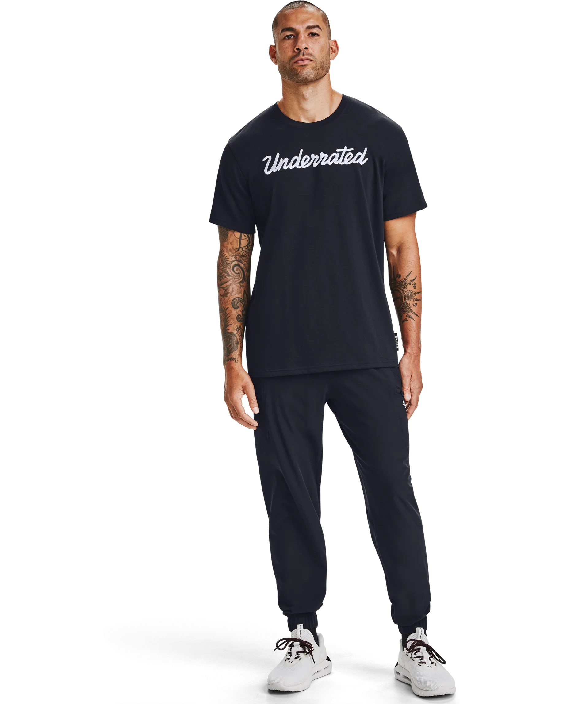 Mens Curry Embroidery T-Shirt - Image 3